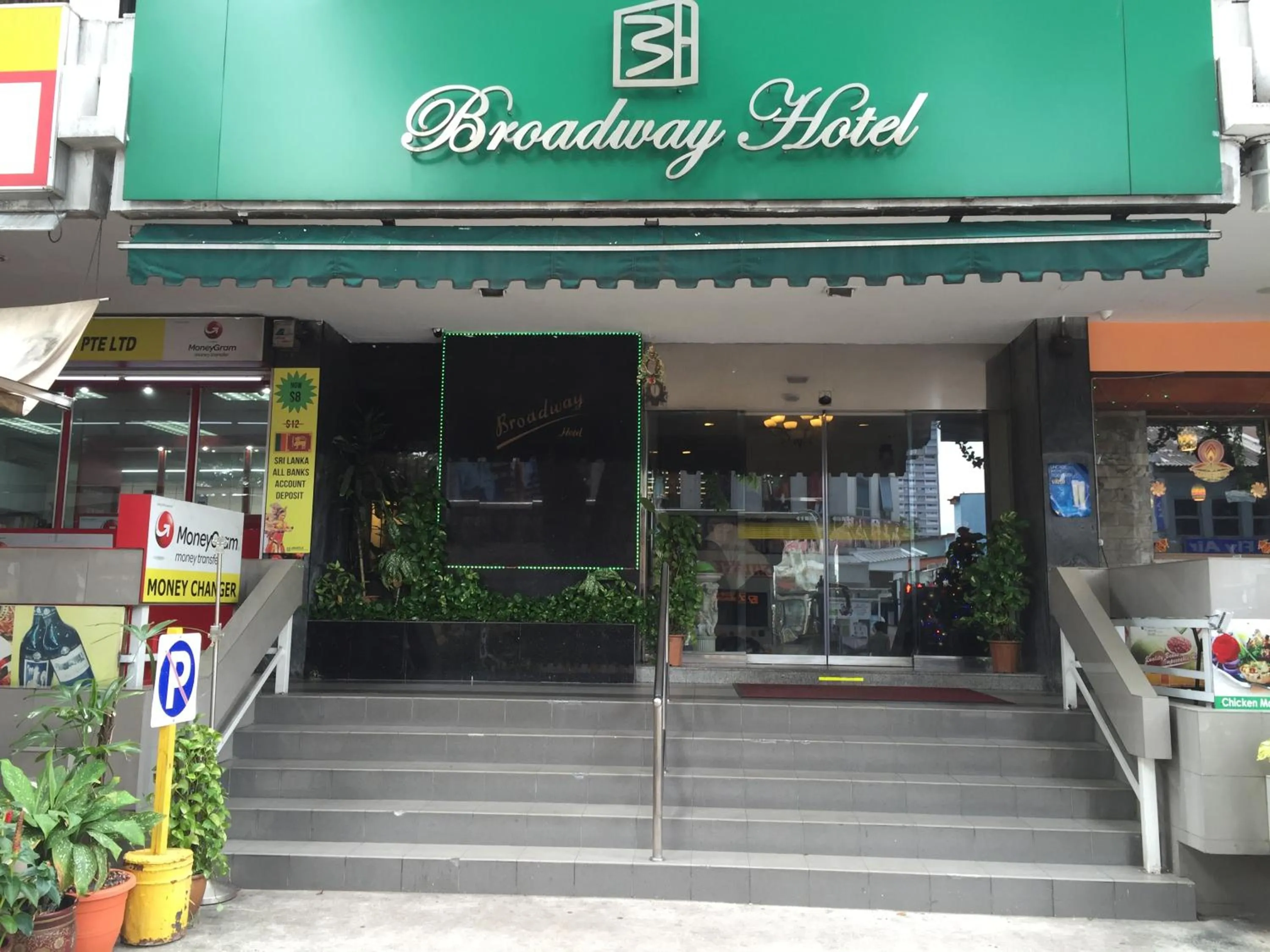 Property building in L Hotel at Broadway