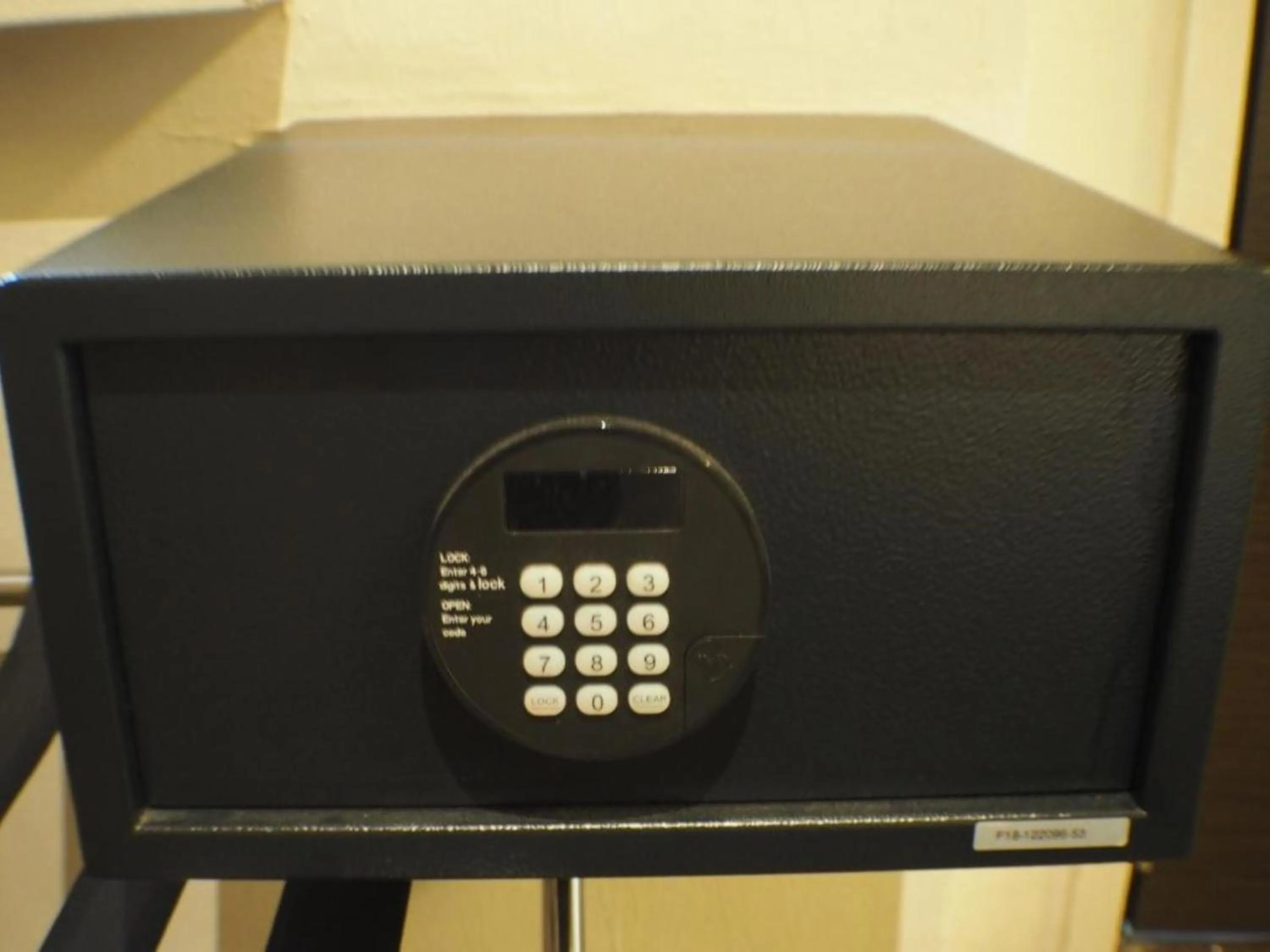 safe in L Hotel at Broadway