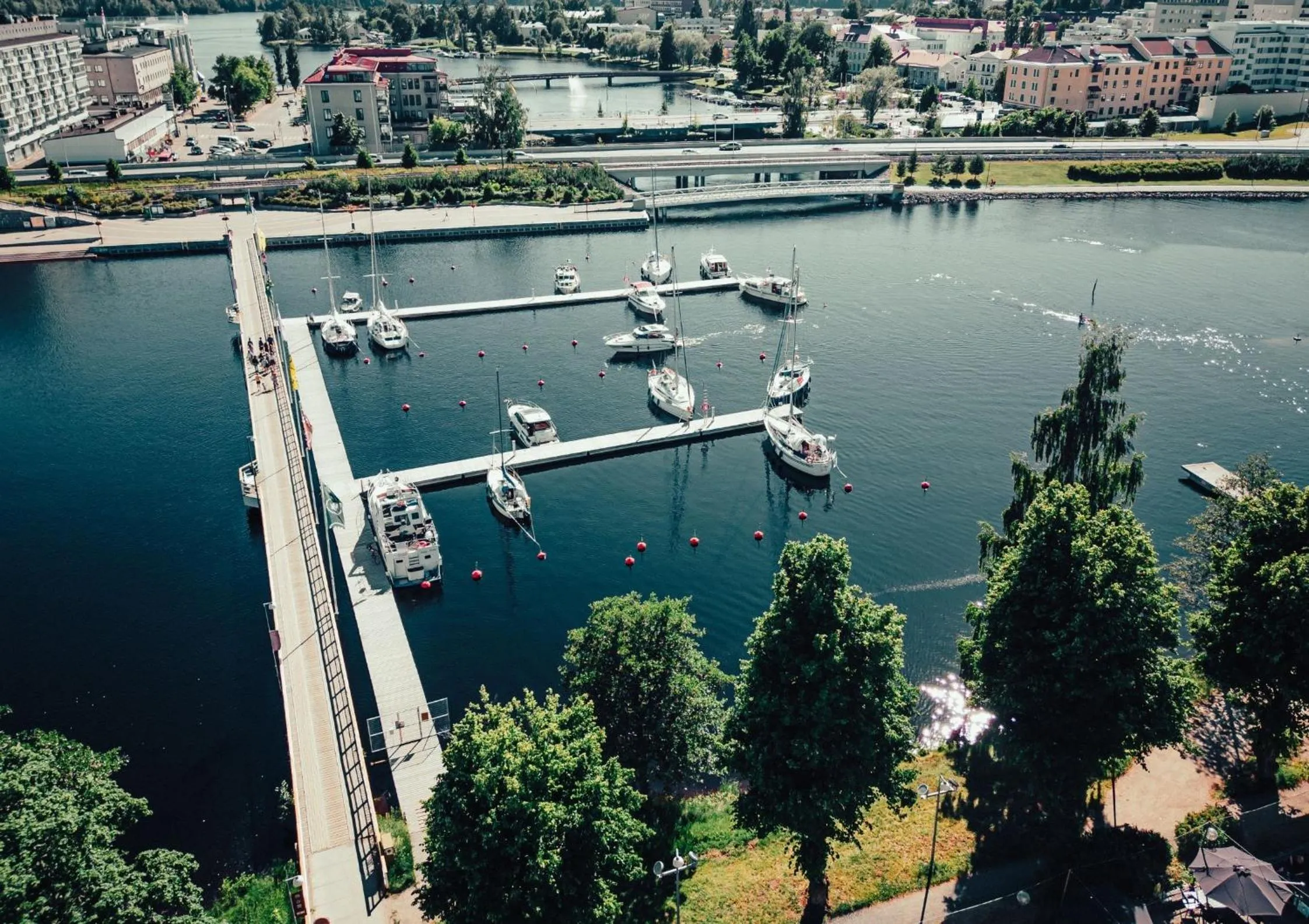 Lake view in Summer Hotel Vuorilinna