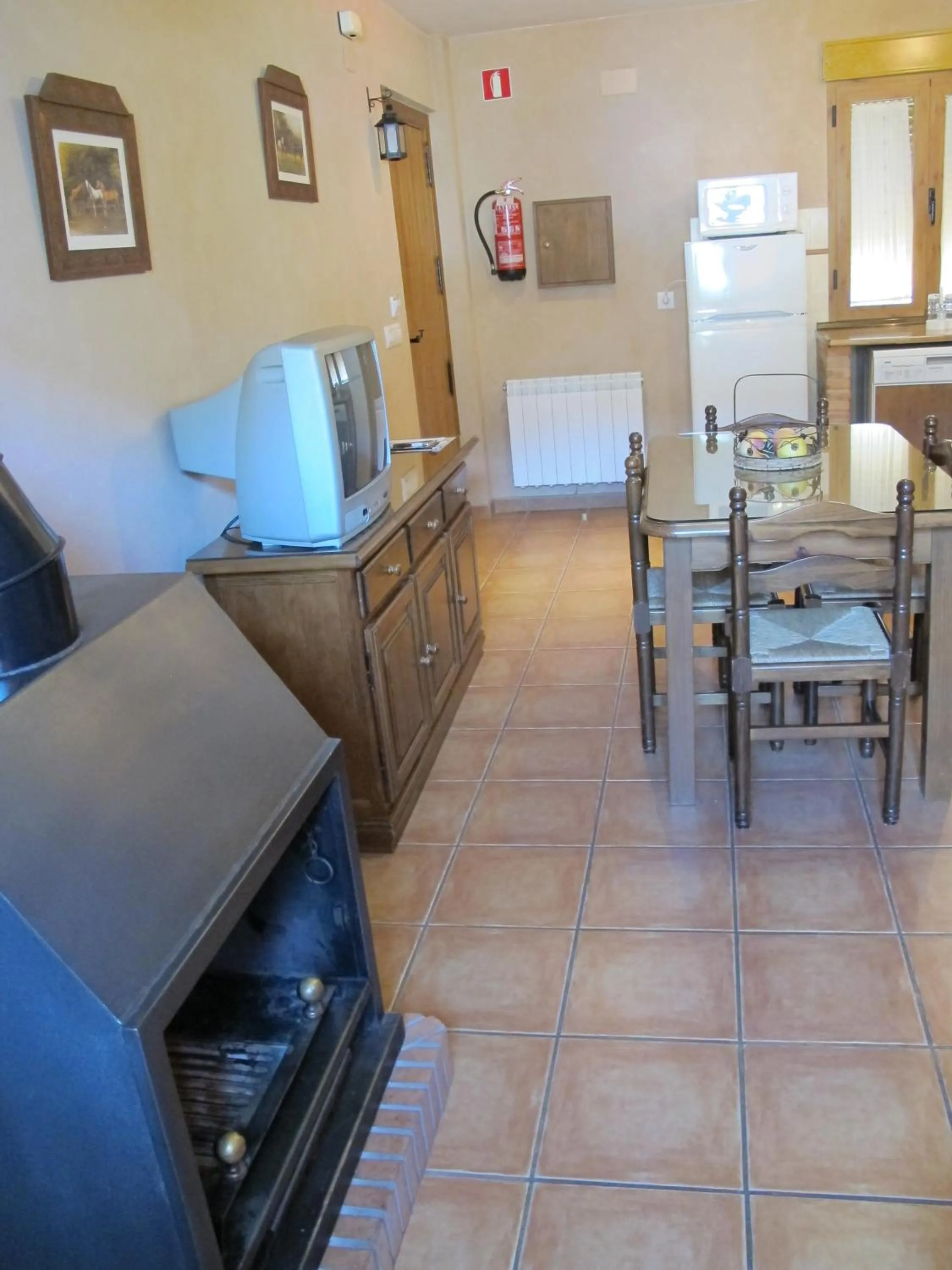 Dining area in Apartamentos Valle del Guadalquivir