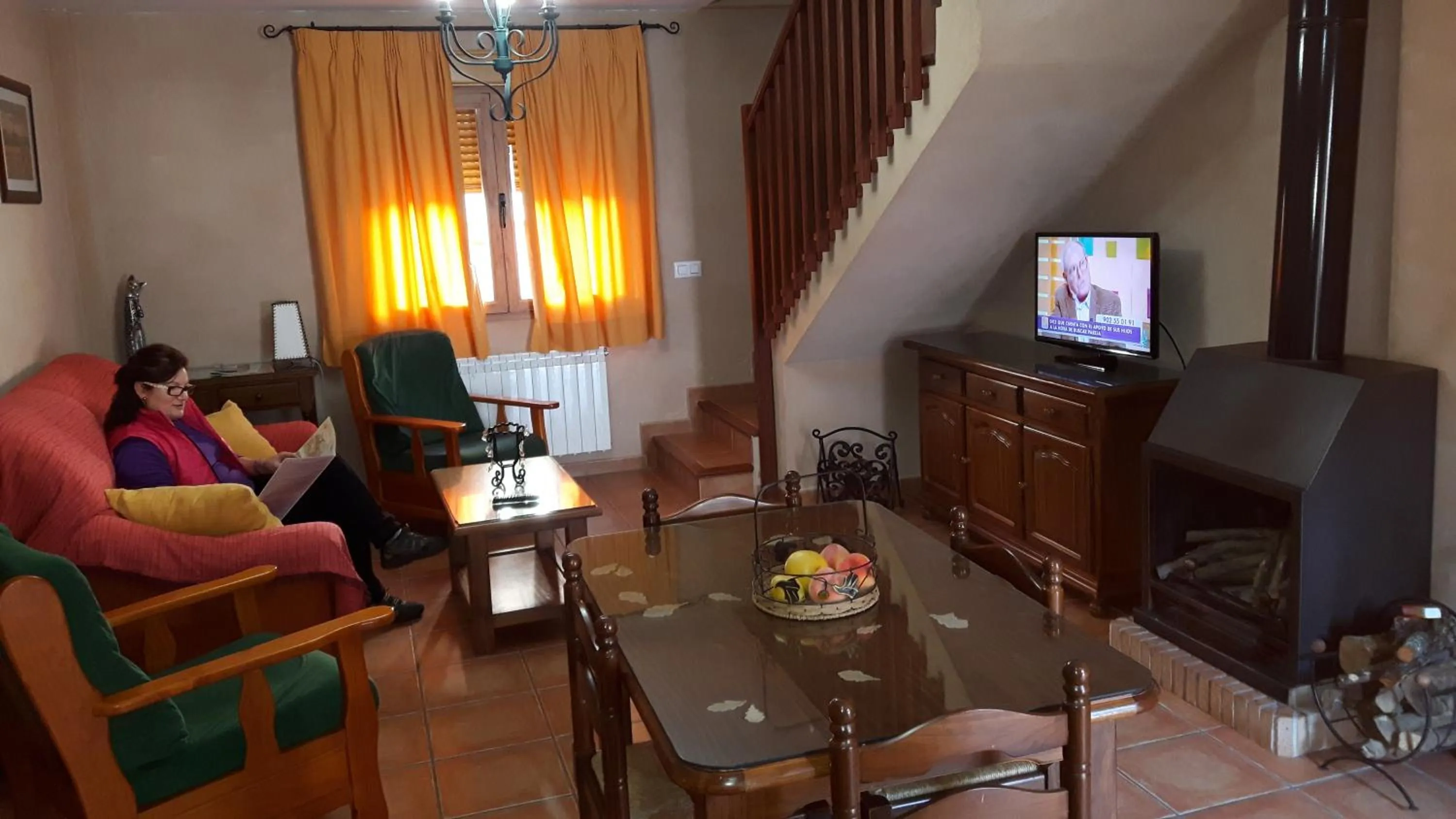 Dining area in Apartamentos Valle del Guadalquivir