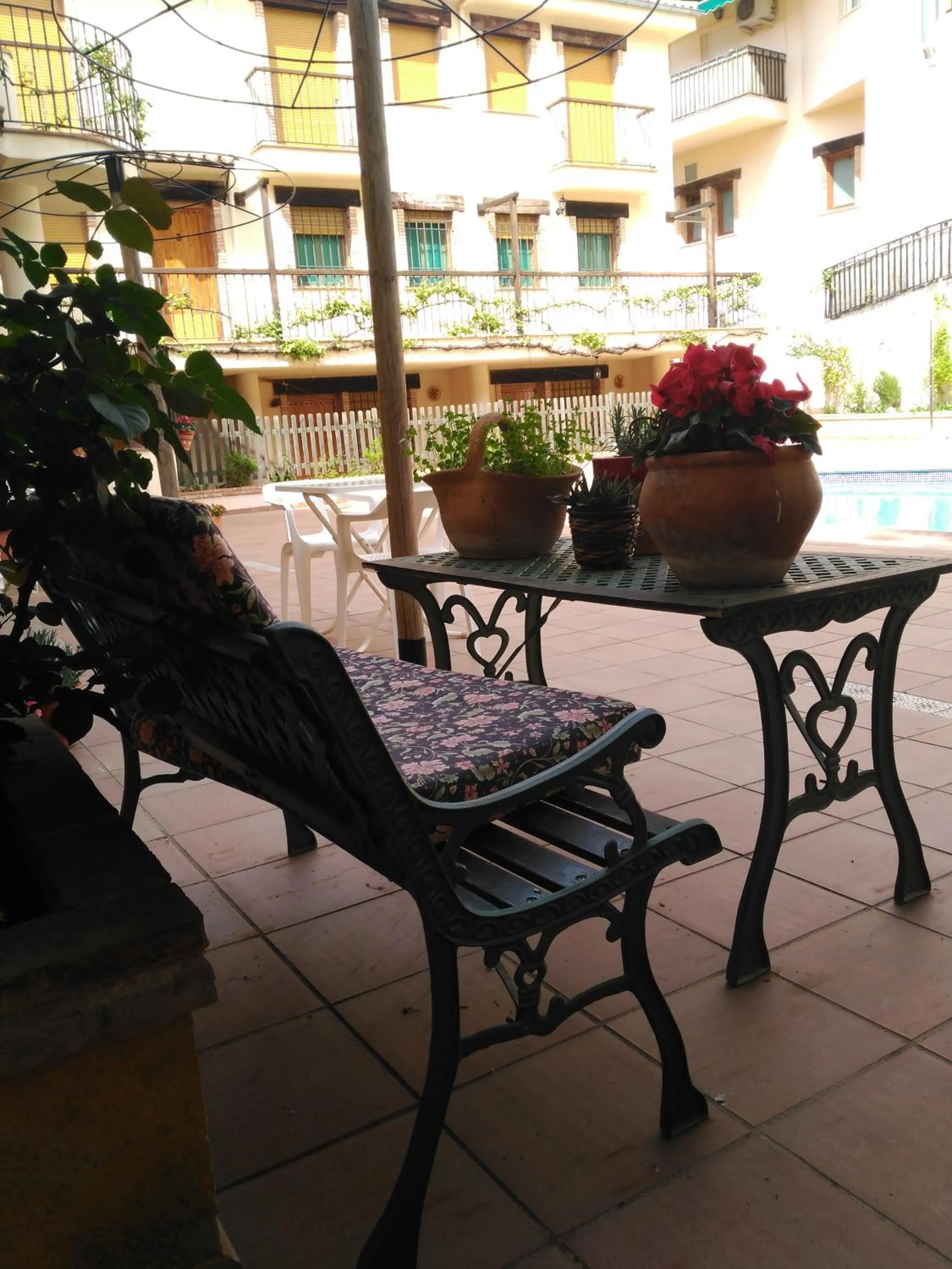 Patio in Apartamentos Valle del Guadalquivir