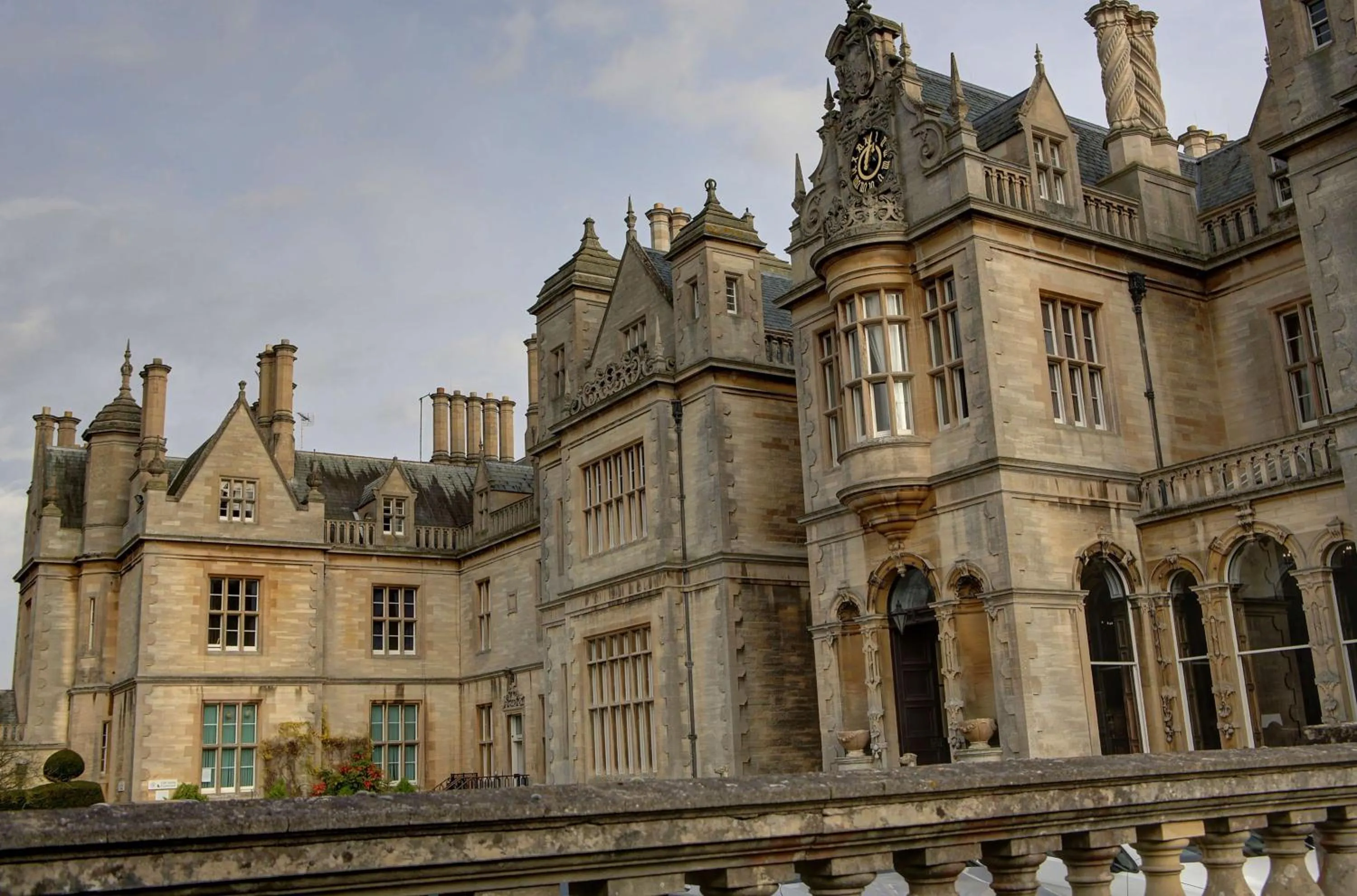 Property building in Stoke Rochford Hall