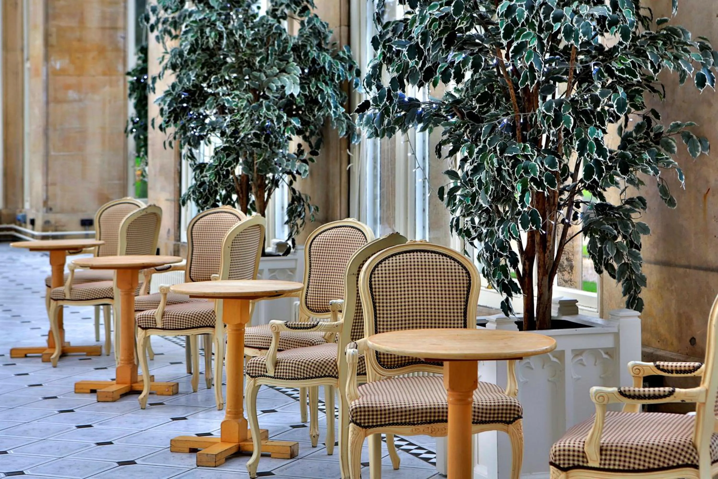 On site in Stoke Rochford Hall