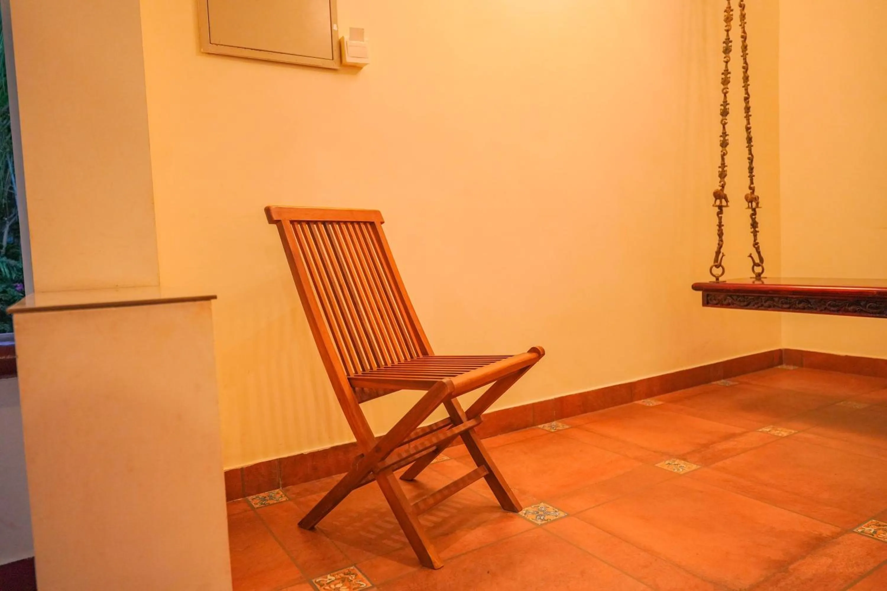 Seating area in Mount Retreat Resorts - Madurai