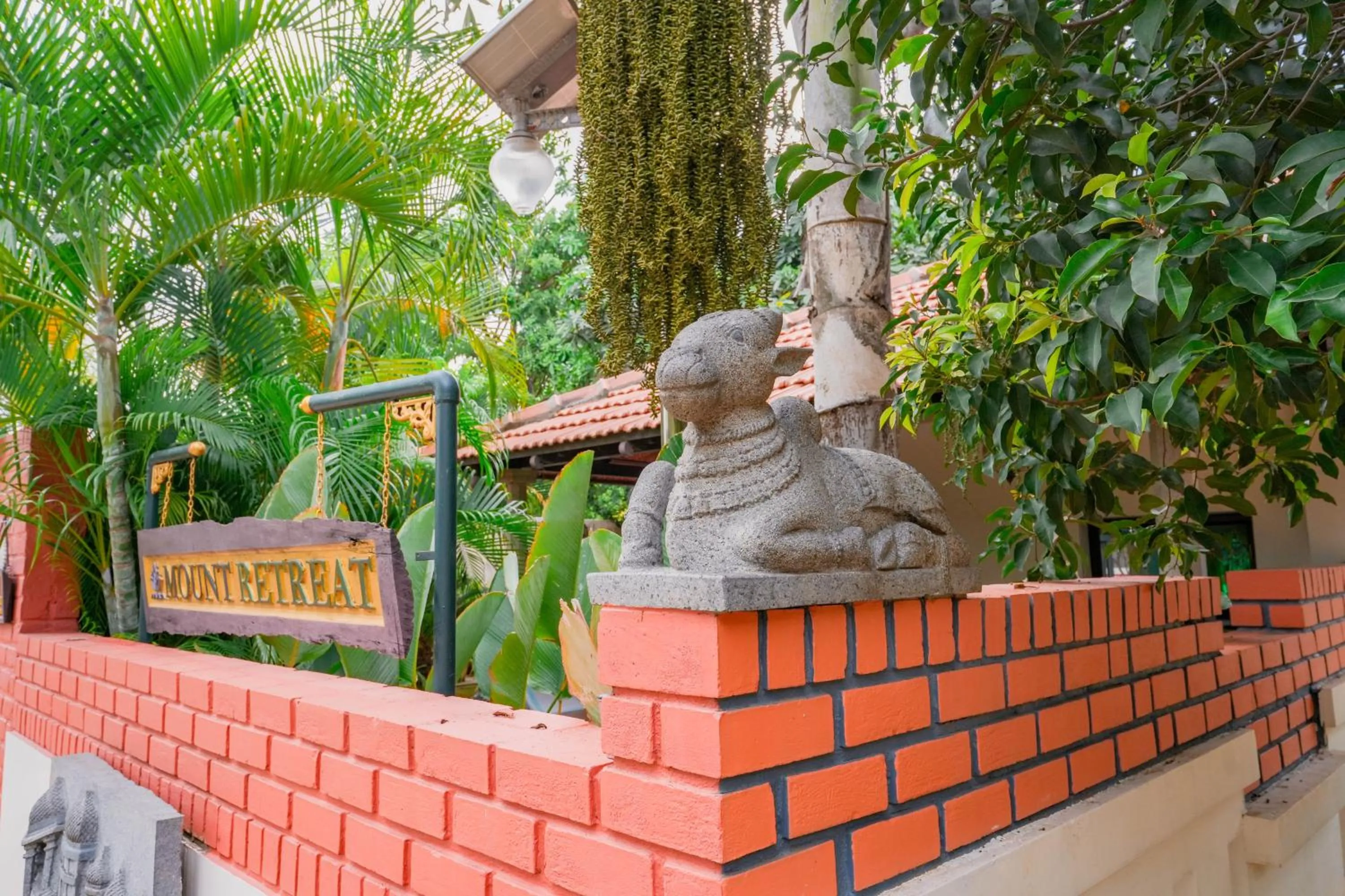 Garden in Mount Retreat Resorts - Madurai