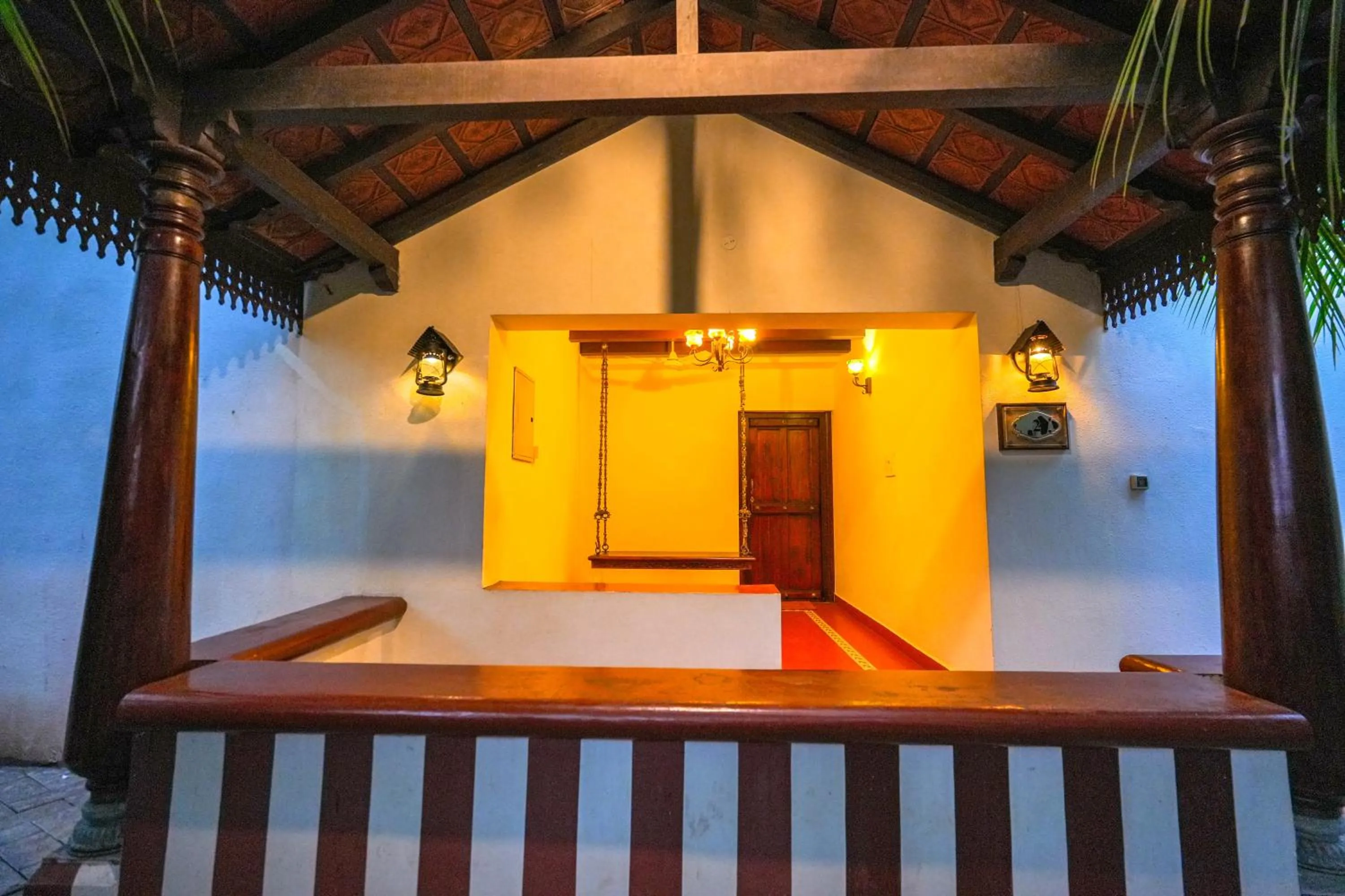 Seating area in Mount Retreat Resorts - Madurai