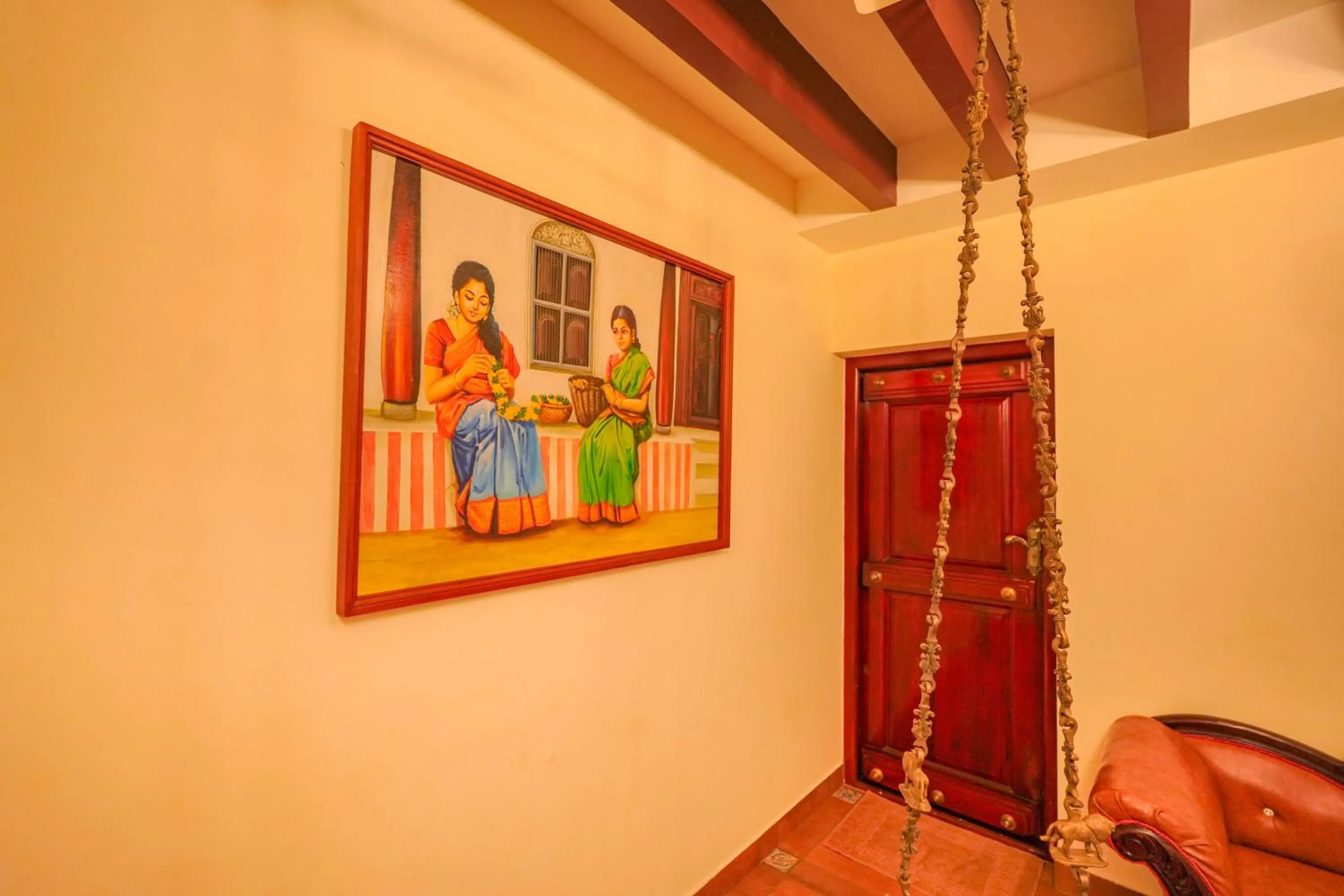 Decorative detail in Mount Retreat Resorts - Madurai