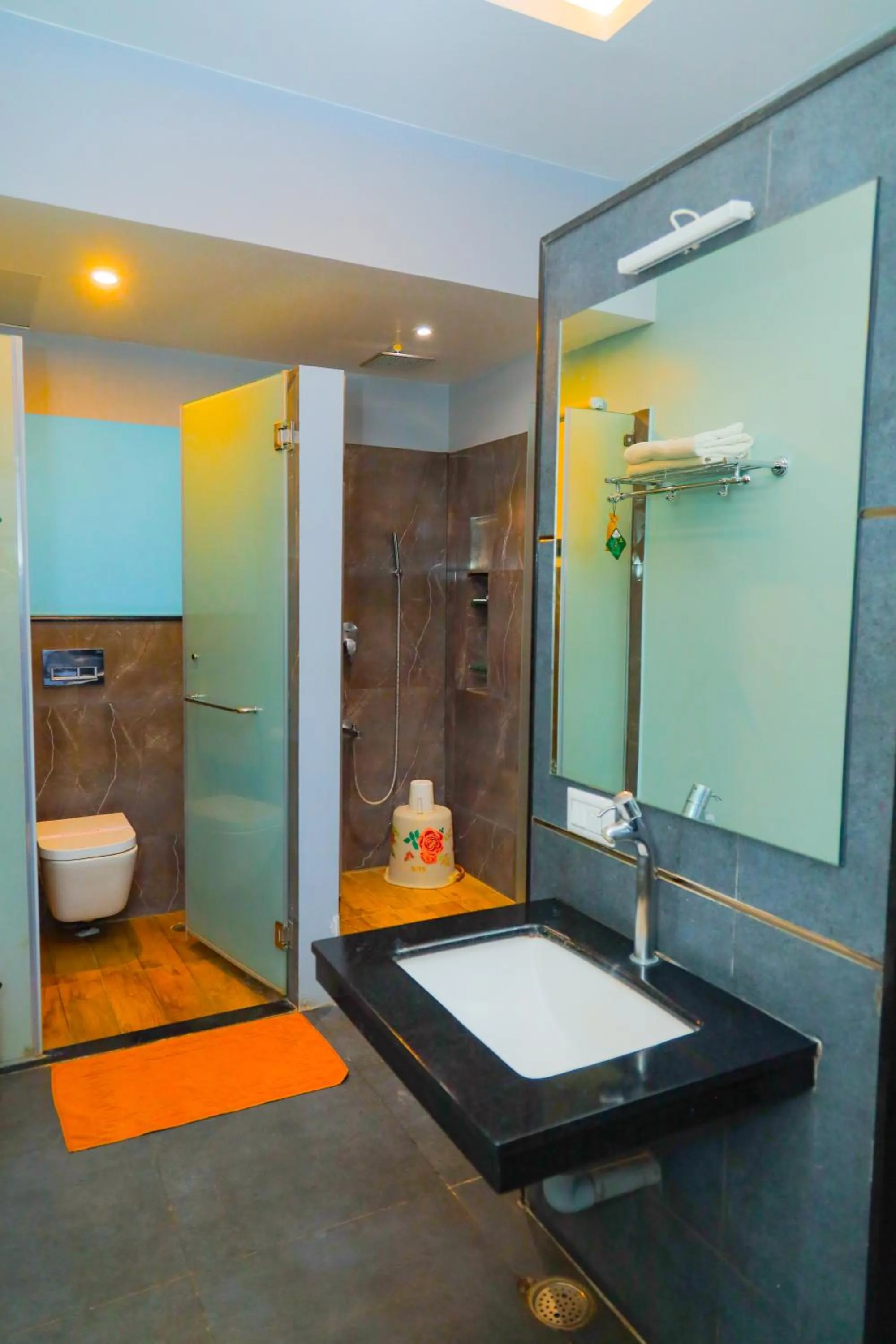 Toilet in Mount Retreat Resorts - Madurai