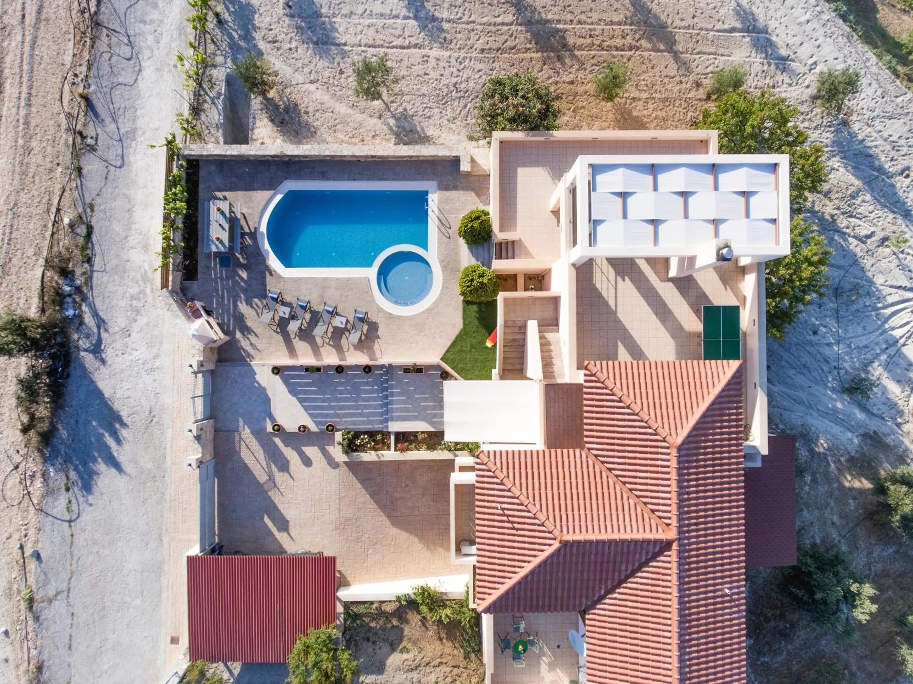 Floor plan in Villa Saint George