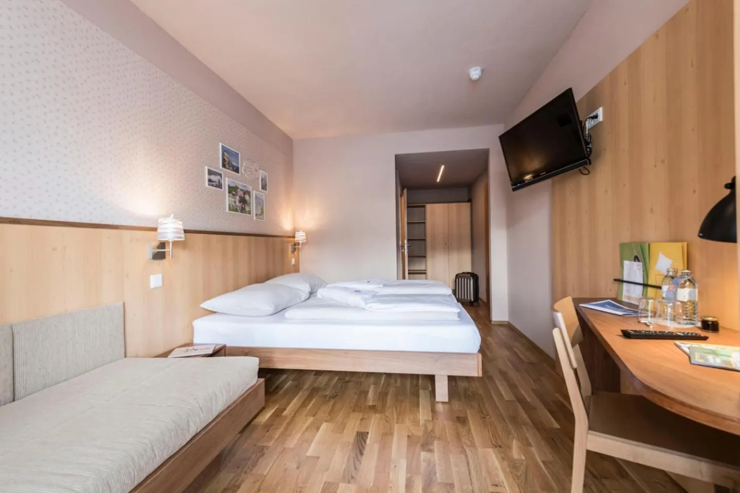 Bed in JUFA Hotel Grundlsee