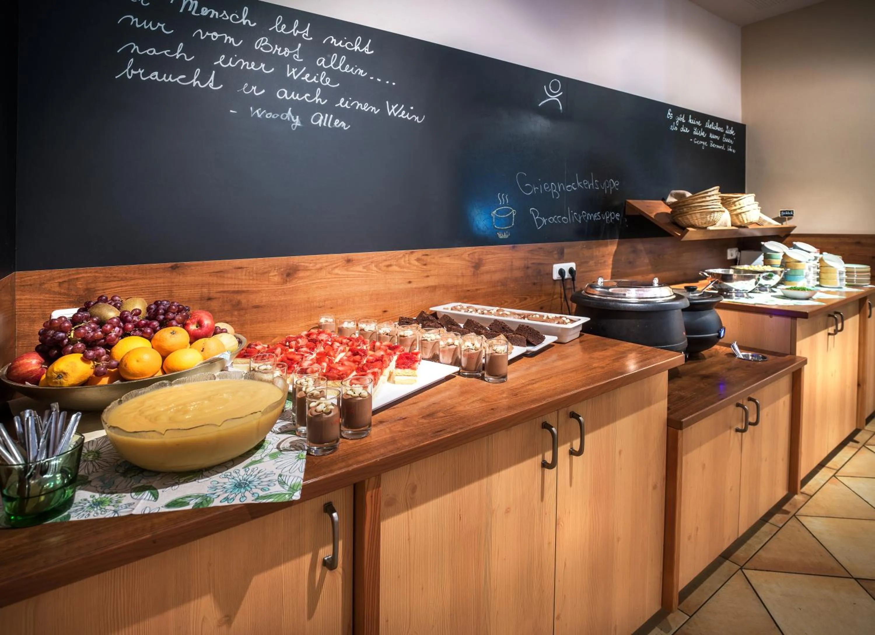 Food and drinks in JUFA Hotel Grundlsee