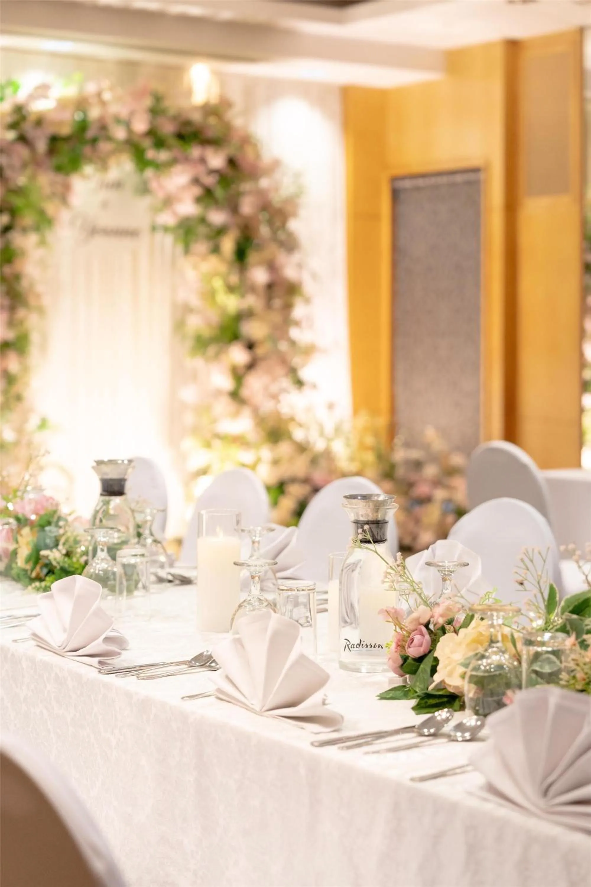 wedding in Radisson Hotel Brunei Darussalam