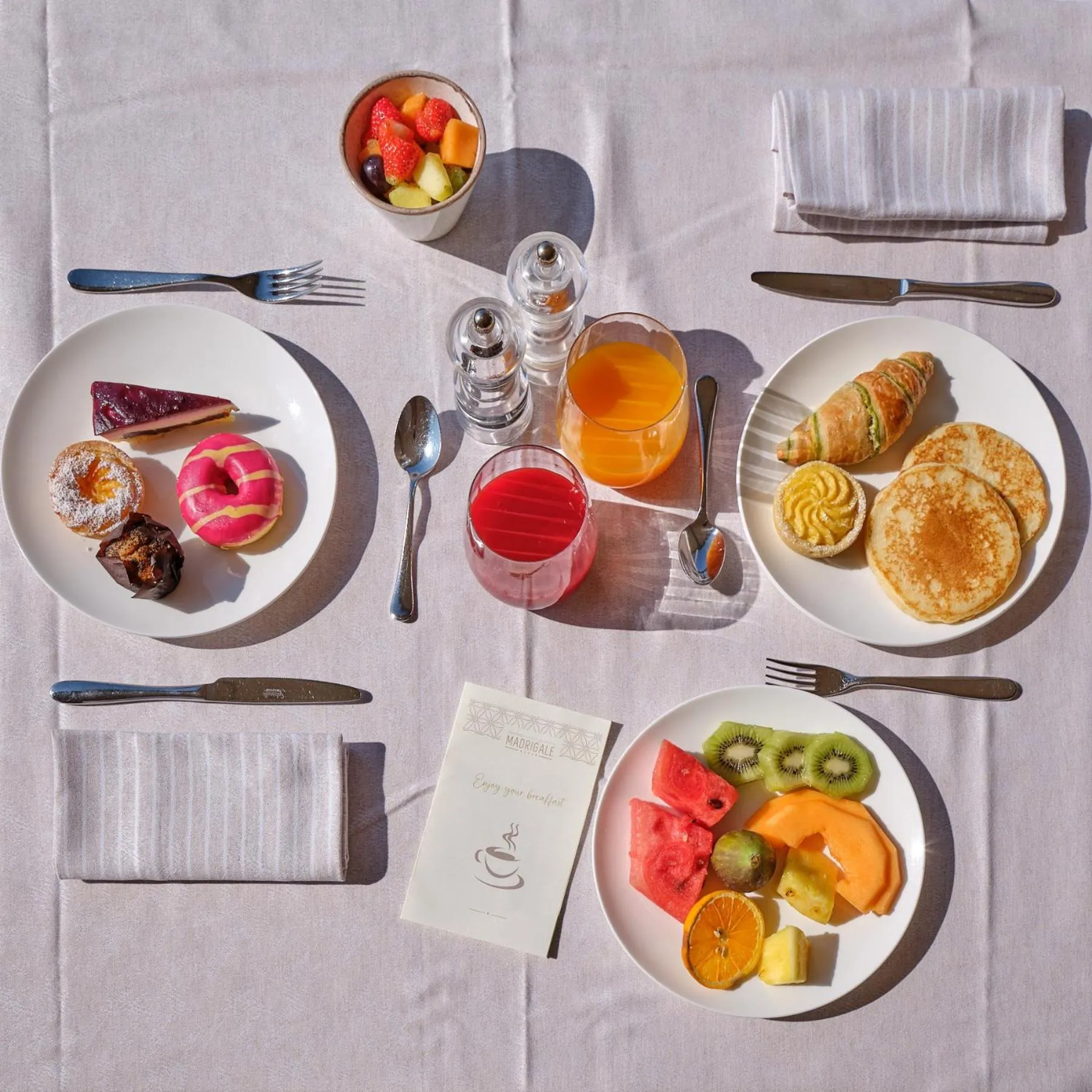 Breakfast in Madrigale Panoramic Lifestyle & Soulful Hotel