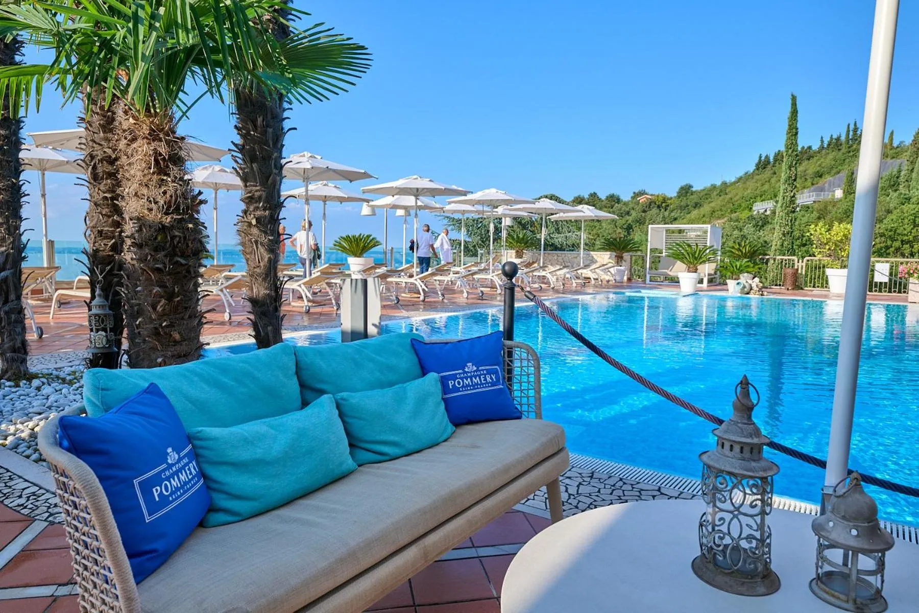 Swimming pool in Madrigale Panoramic Lifestyle & Soulful Hotel