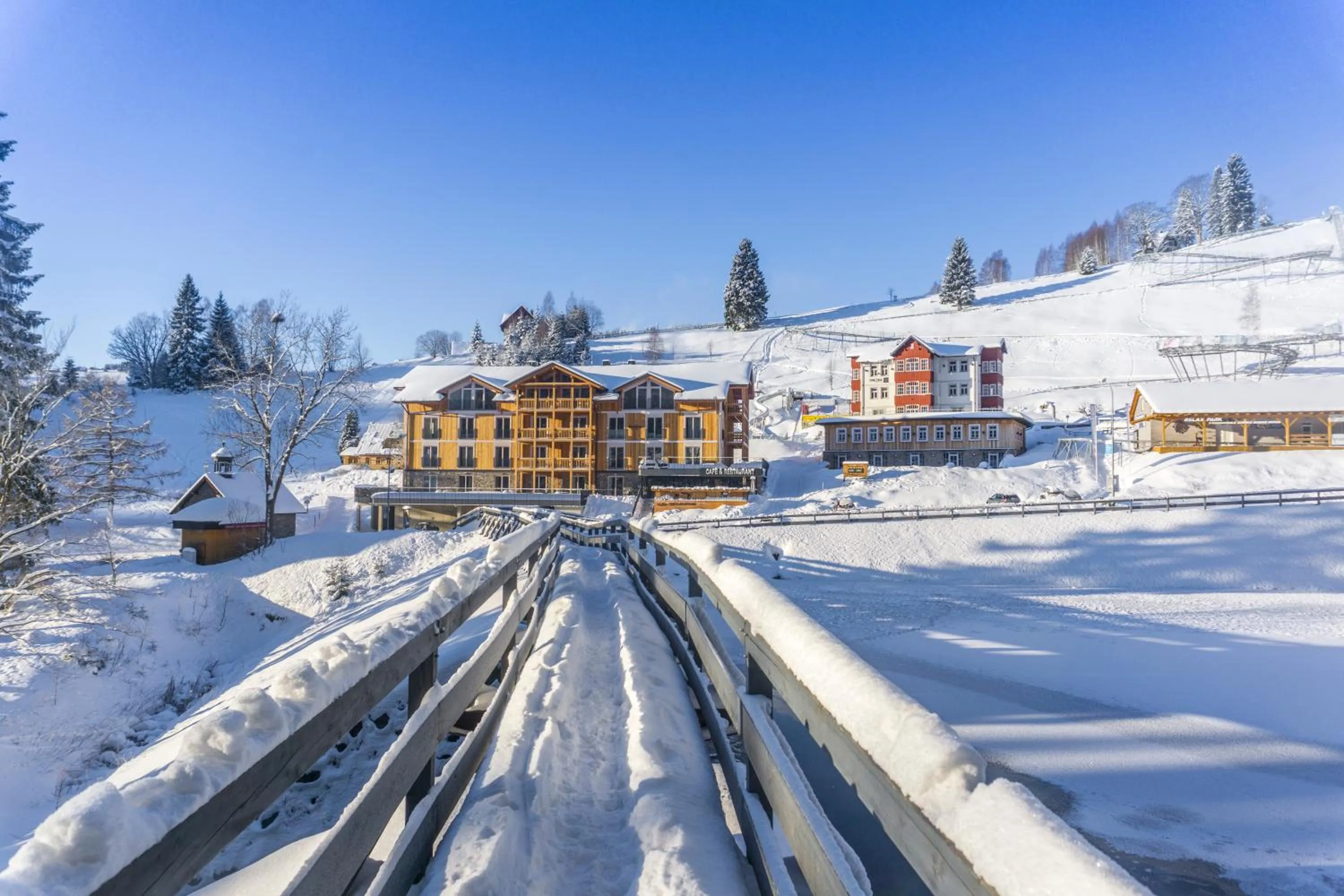 Property building in Aparthotel Kovarna Residence