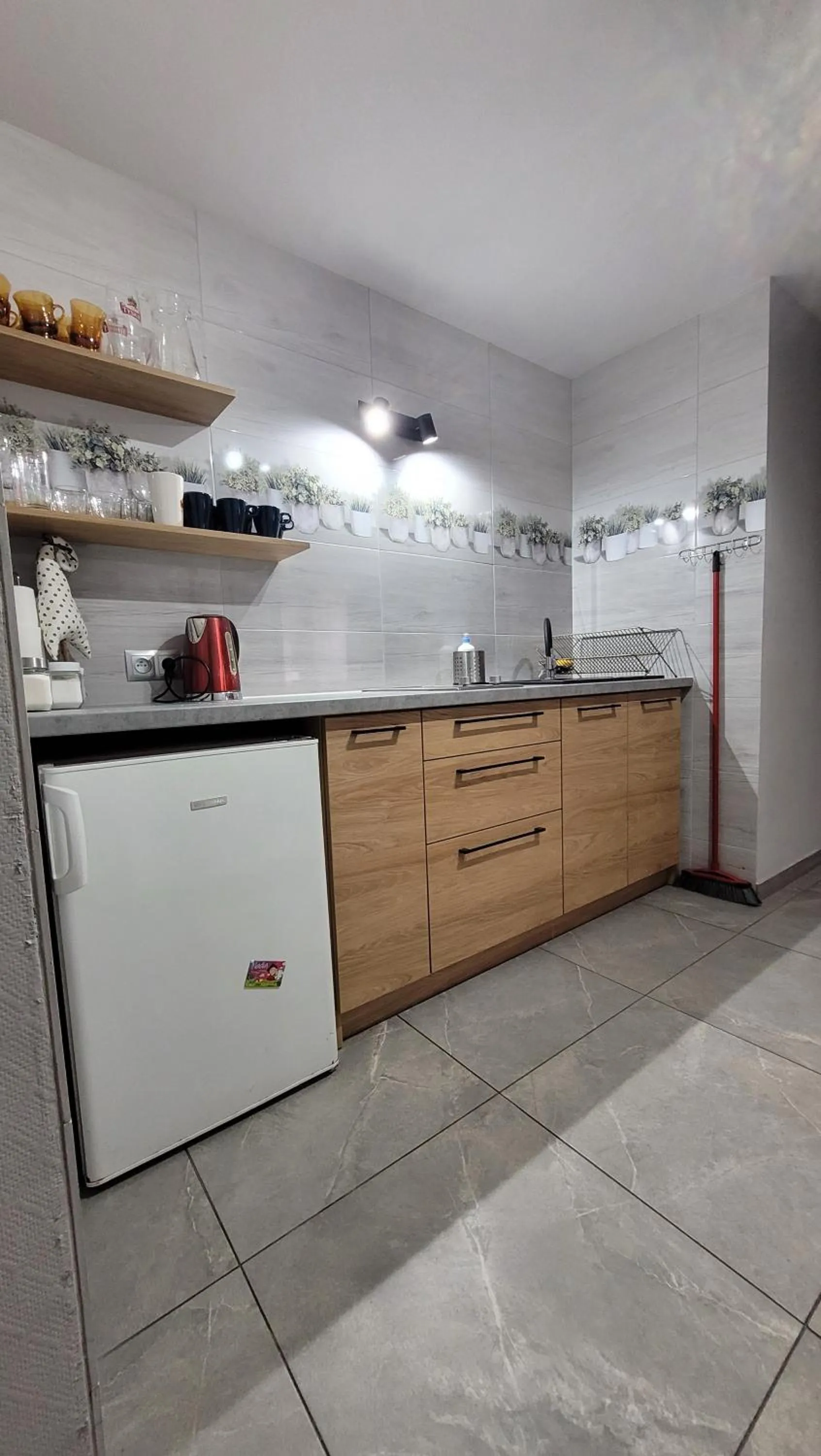 Kitchen or kitchenette in Gosciniec Pod Brzegiem
