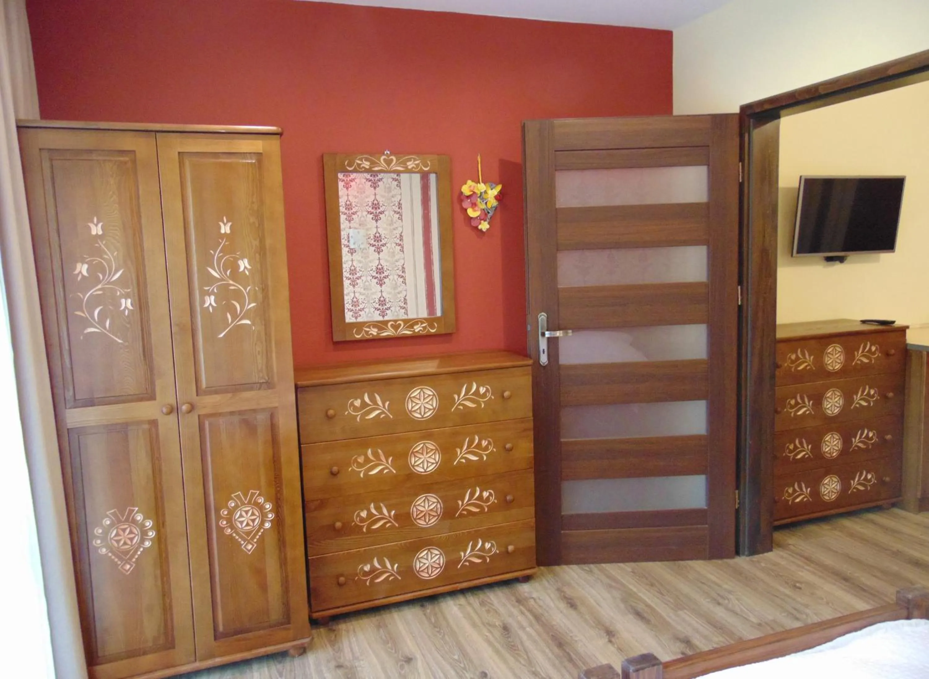 Bedroom in Gosciniec Pod Brzegiem