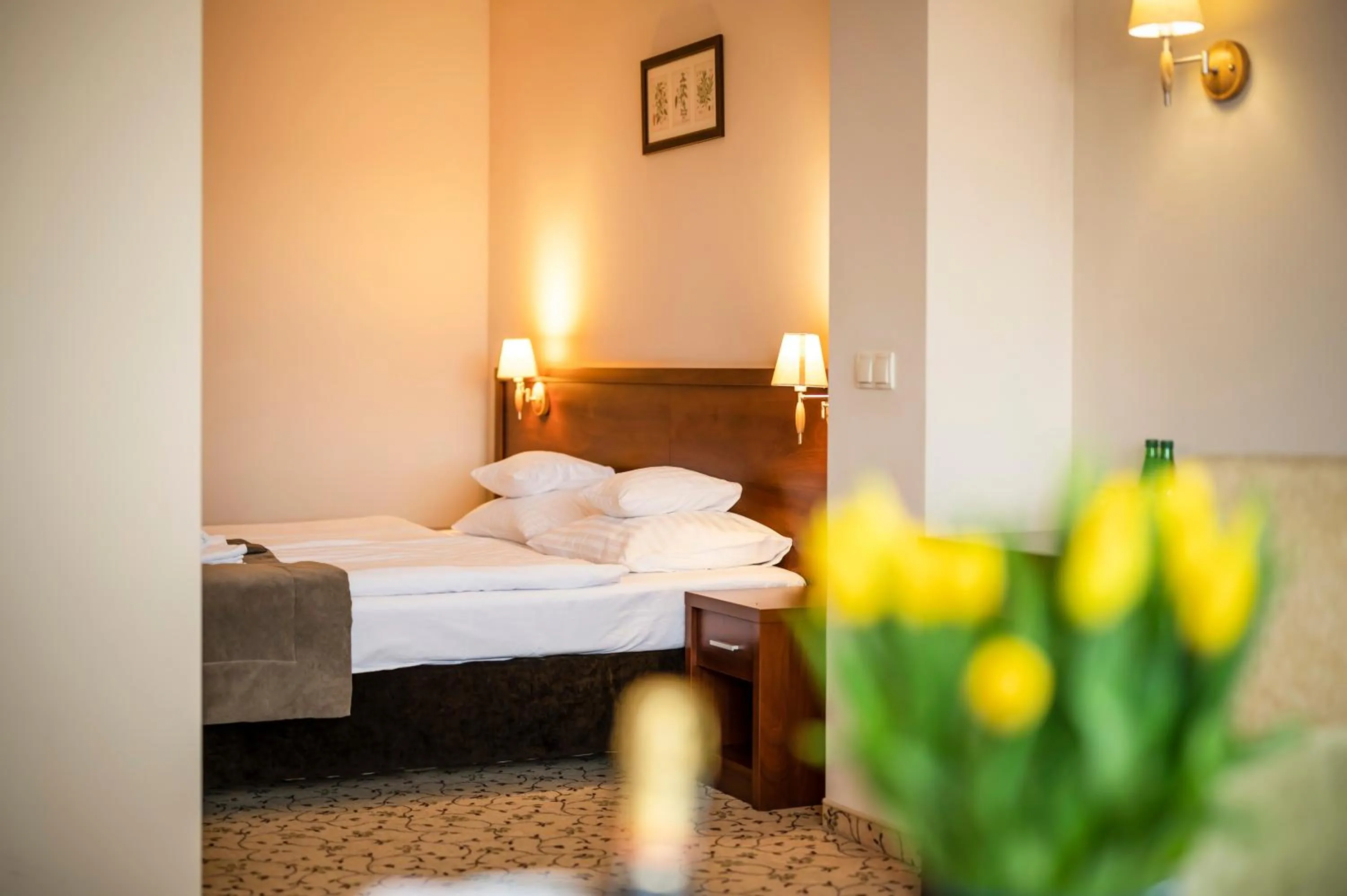 Bed in Dosłońce Resort Wellness & Farm