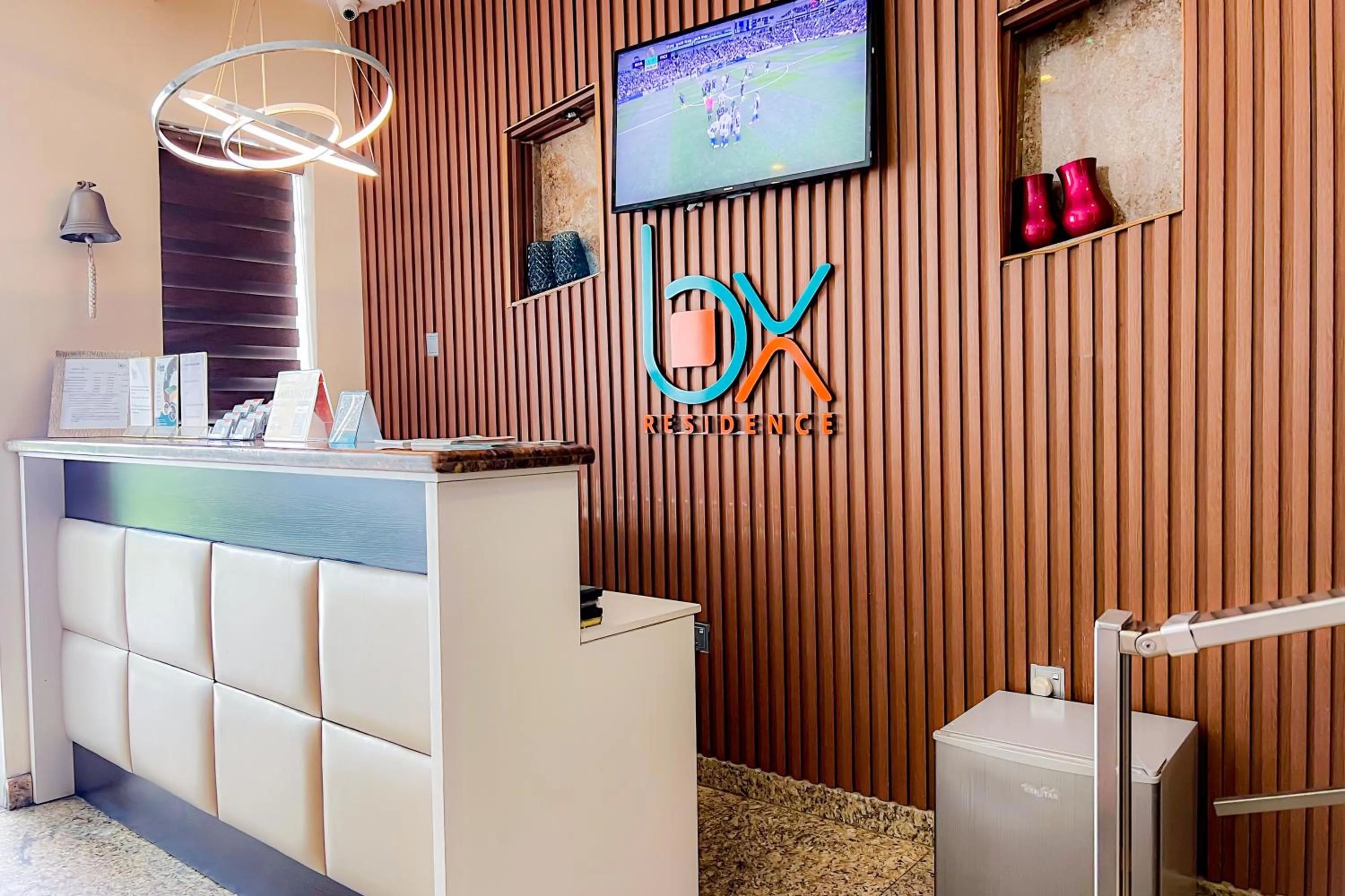 Lobby or reception in Box Residence Hotel