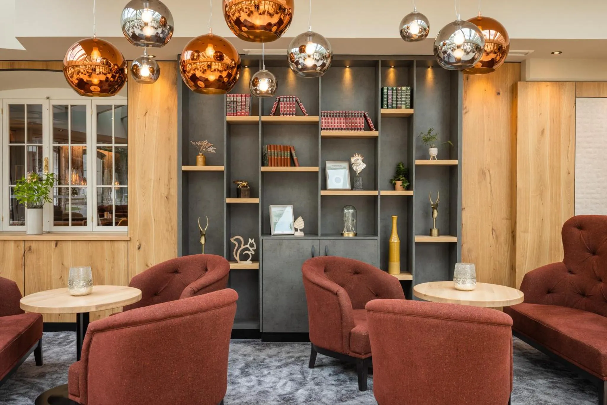 Lobby or reception in Biohotel Leutascherhof