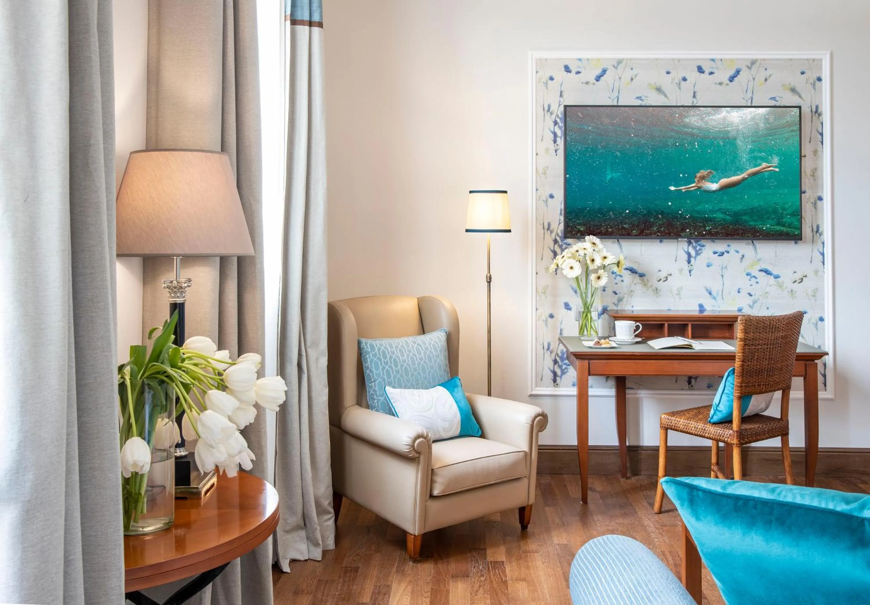 Seating area in Terme di Saturnia Natural Spa & Golf Resort - The Leading Hotels of the World