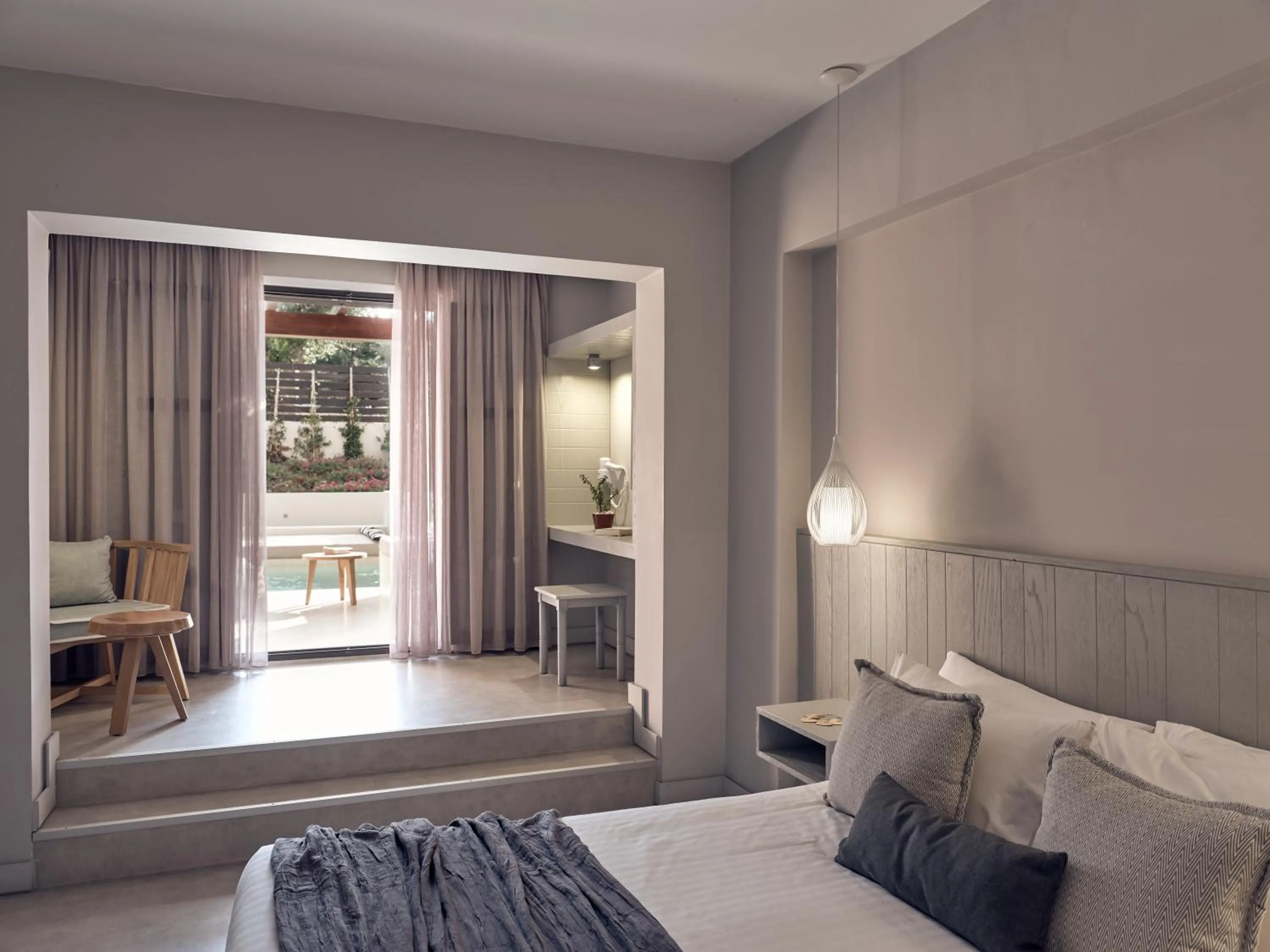 Bed in Castelli Hotel-Adults Only