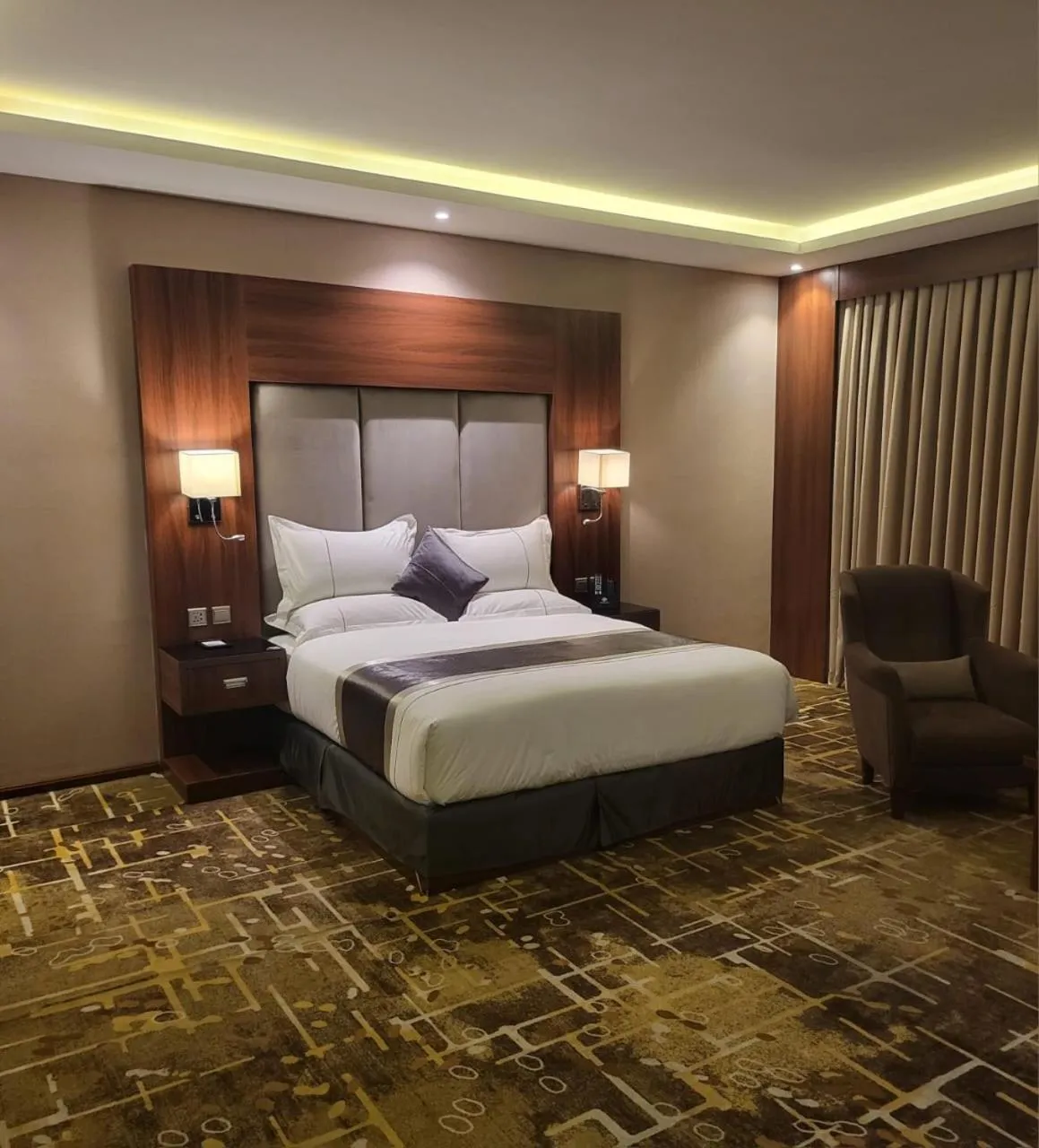 Bed in Msharef Almoden Serviced Apartment