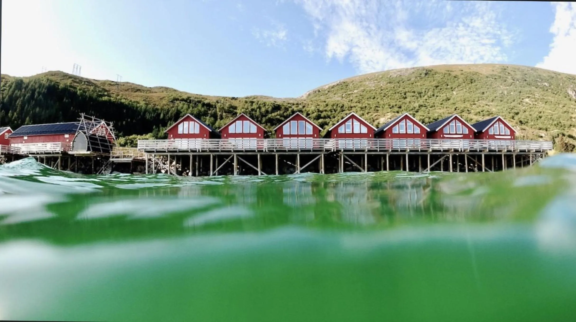 Property building in Lofoten Basecamp