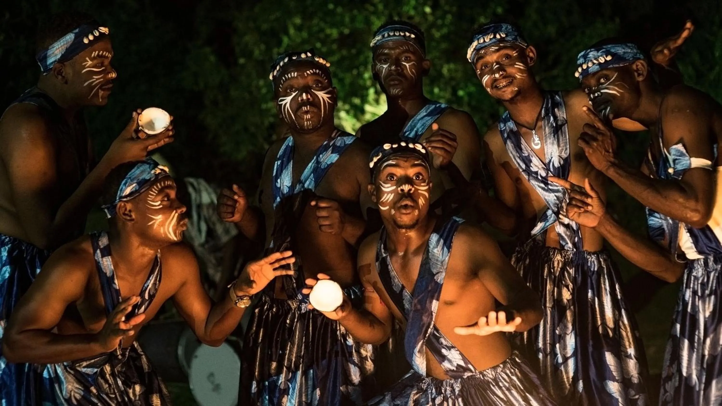 People in Woods at Sasan