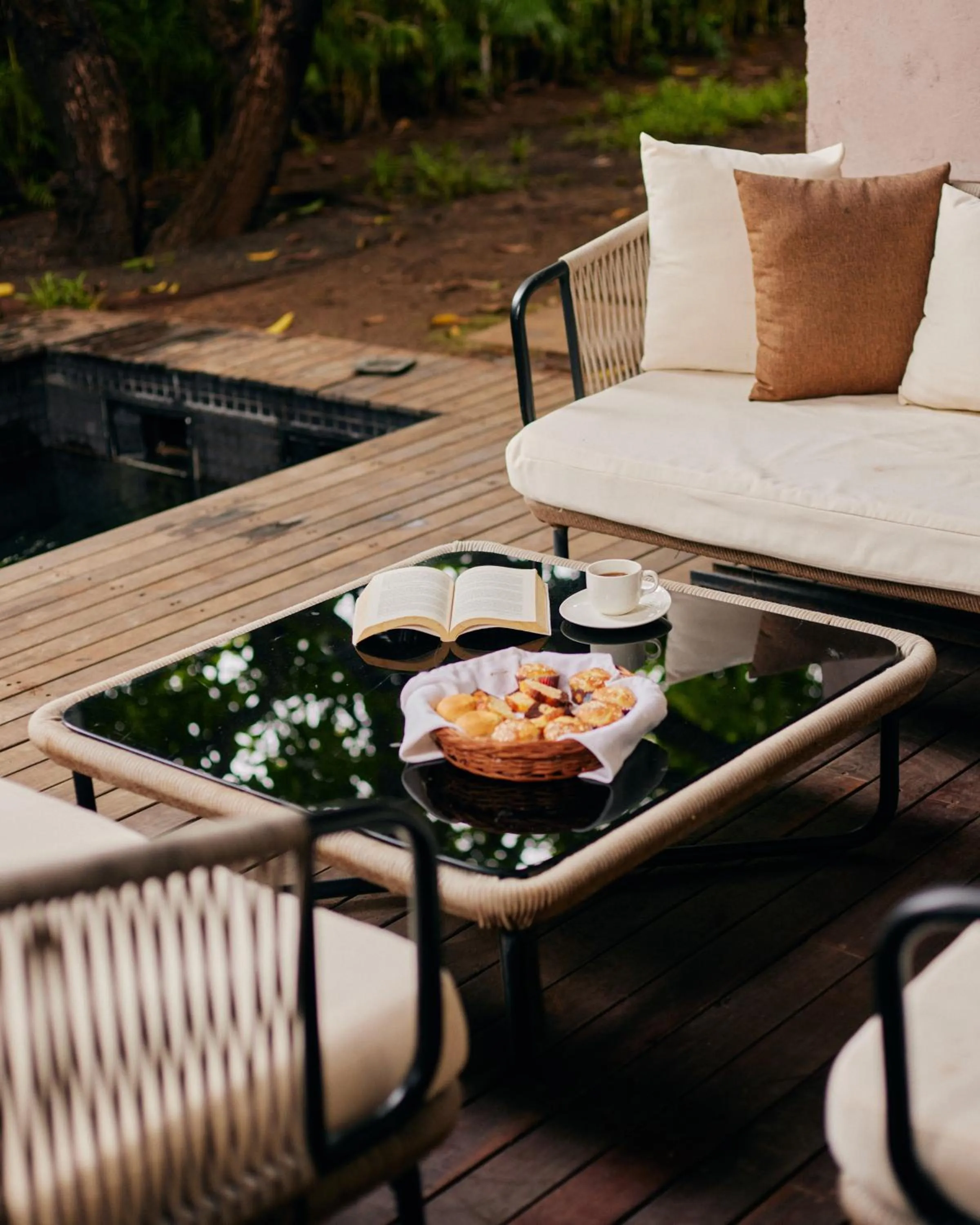 Pool view in Woods at Sasan