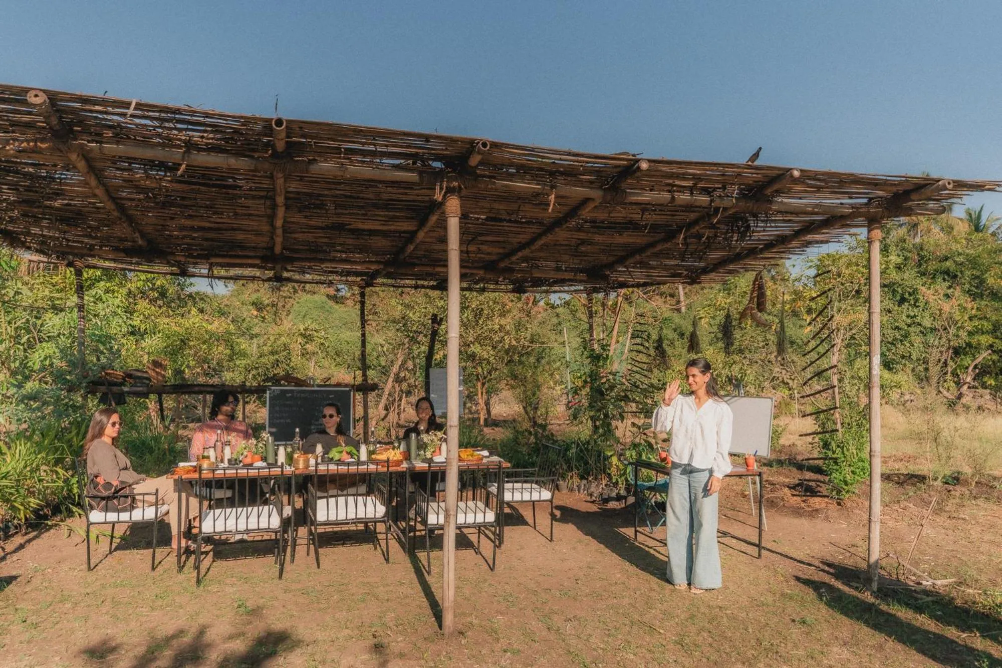 Garden view in Woods at Sasan