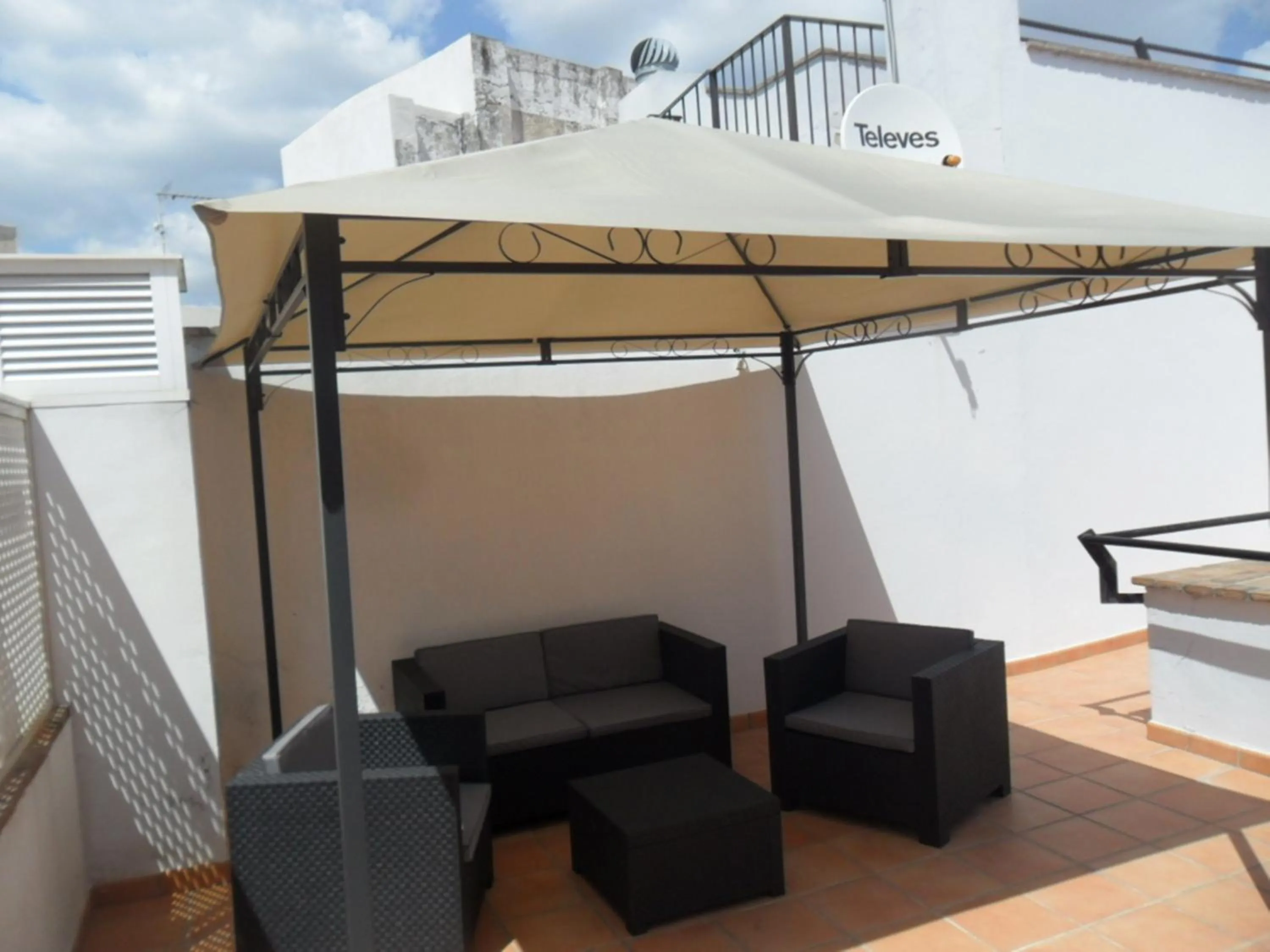 Balcony/Terrace in Apartamentos Centro 2 el Puerto