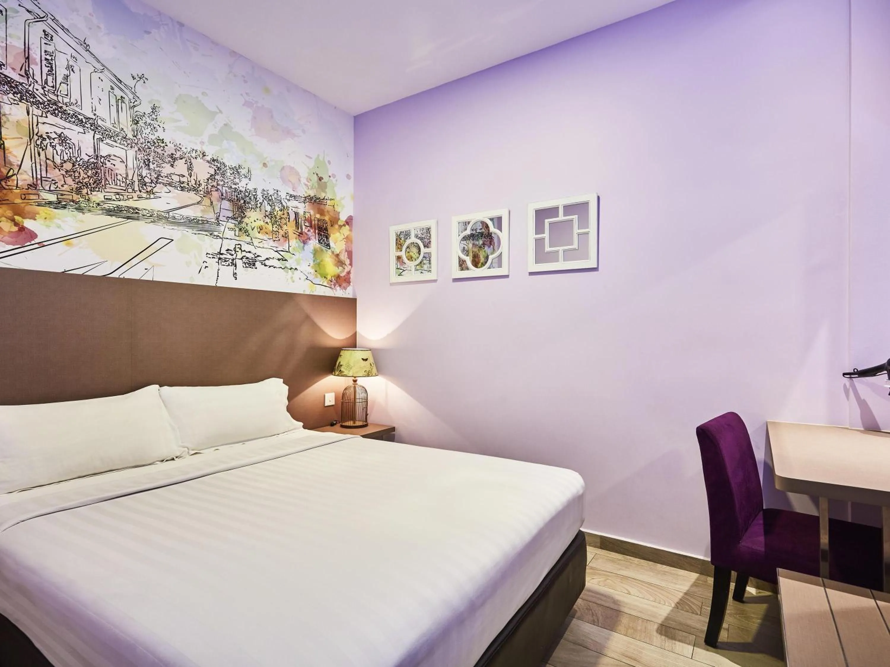 Bedroom, Bed in ibis budget Singapore Joo Chiat