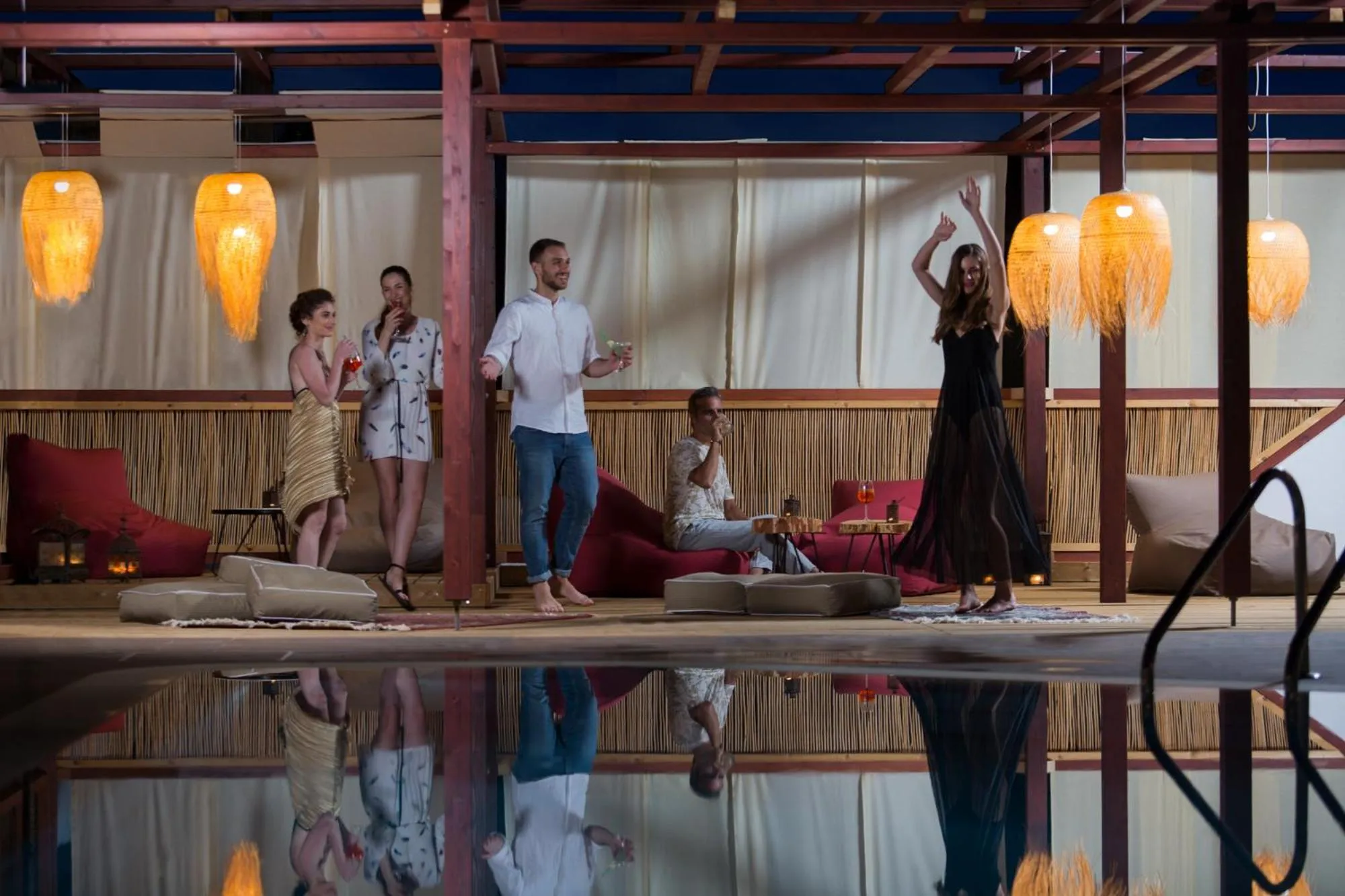 People in Kalypso Hotel