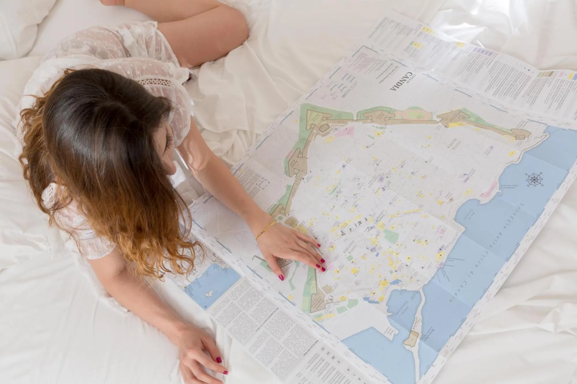 Bed in Kalypso Hotel