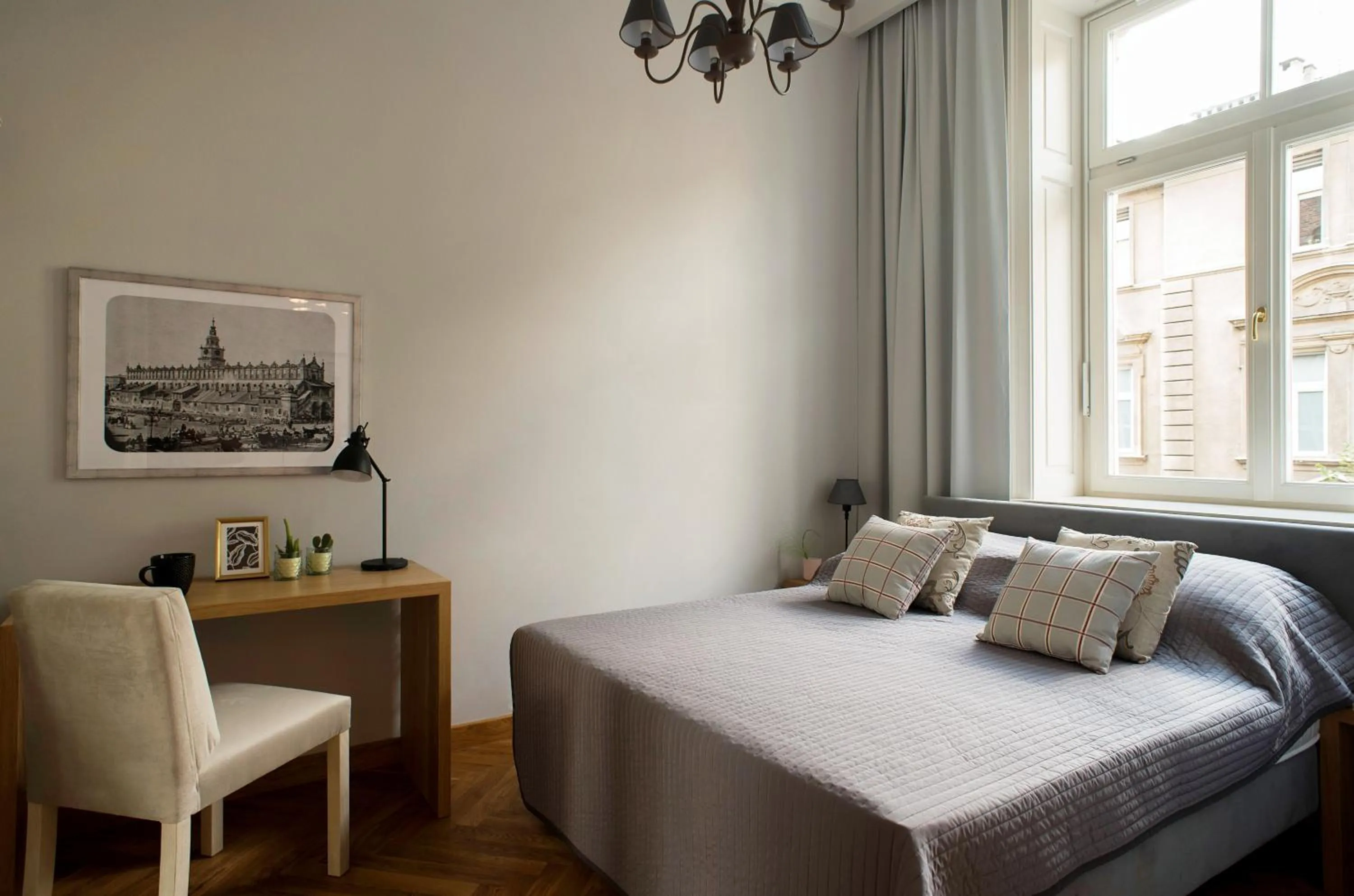 Bed in Belle Epoque Residence