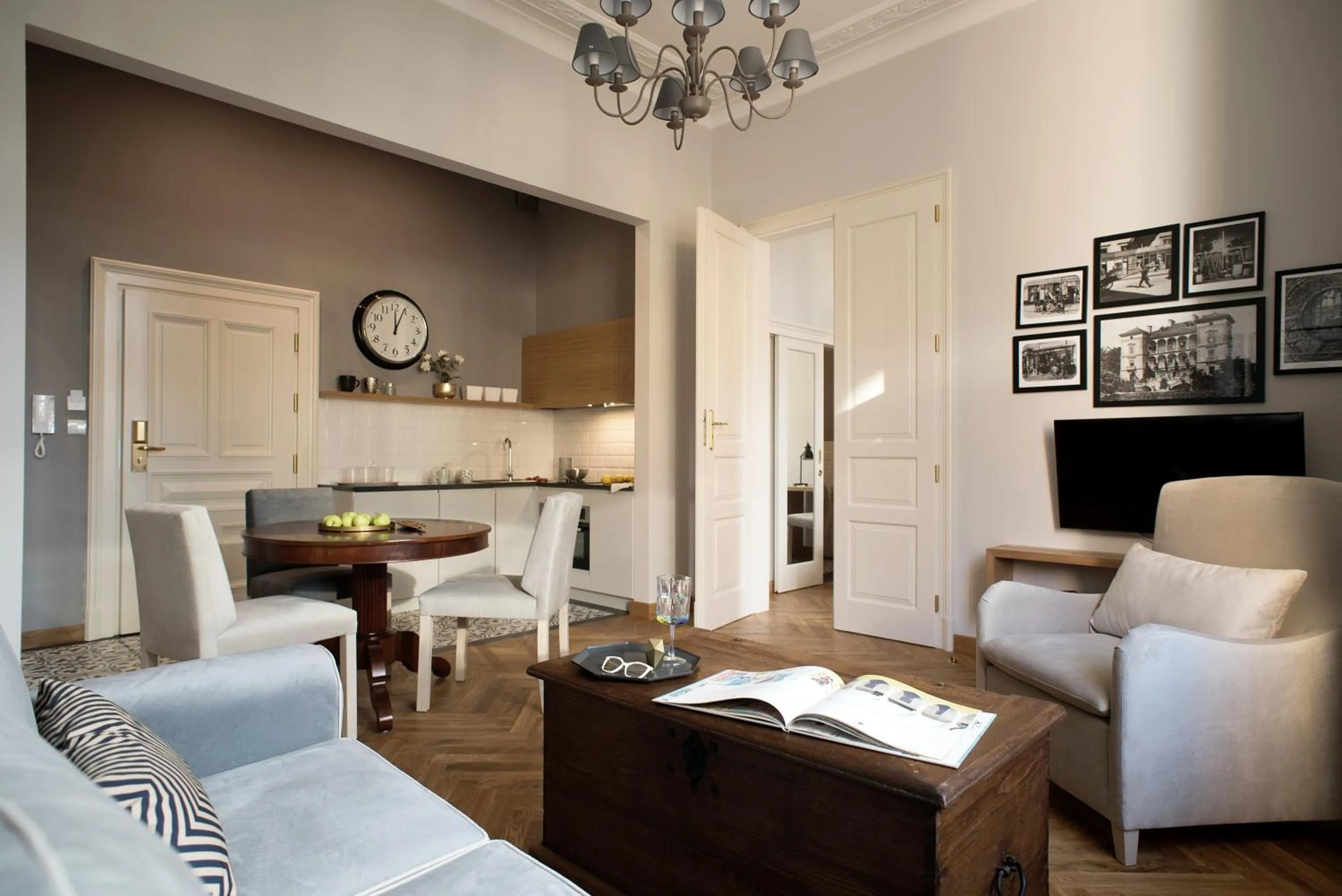 Living room in Belle Epoque Residence