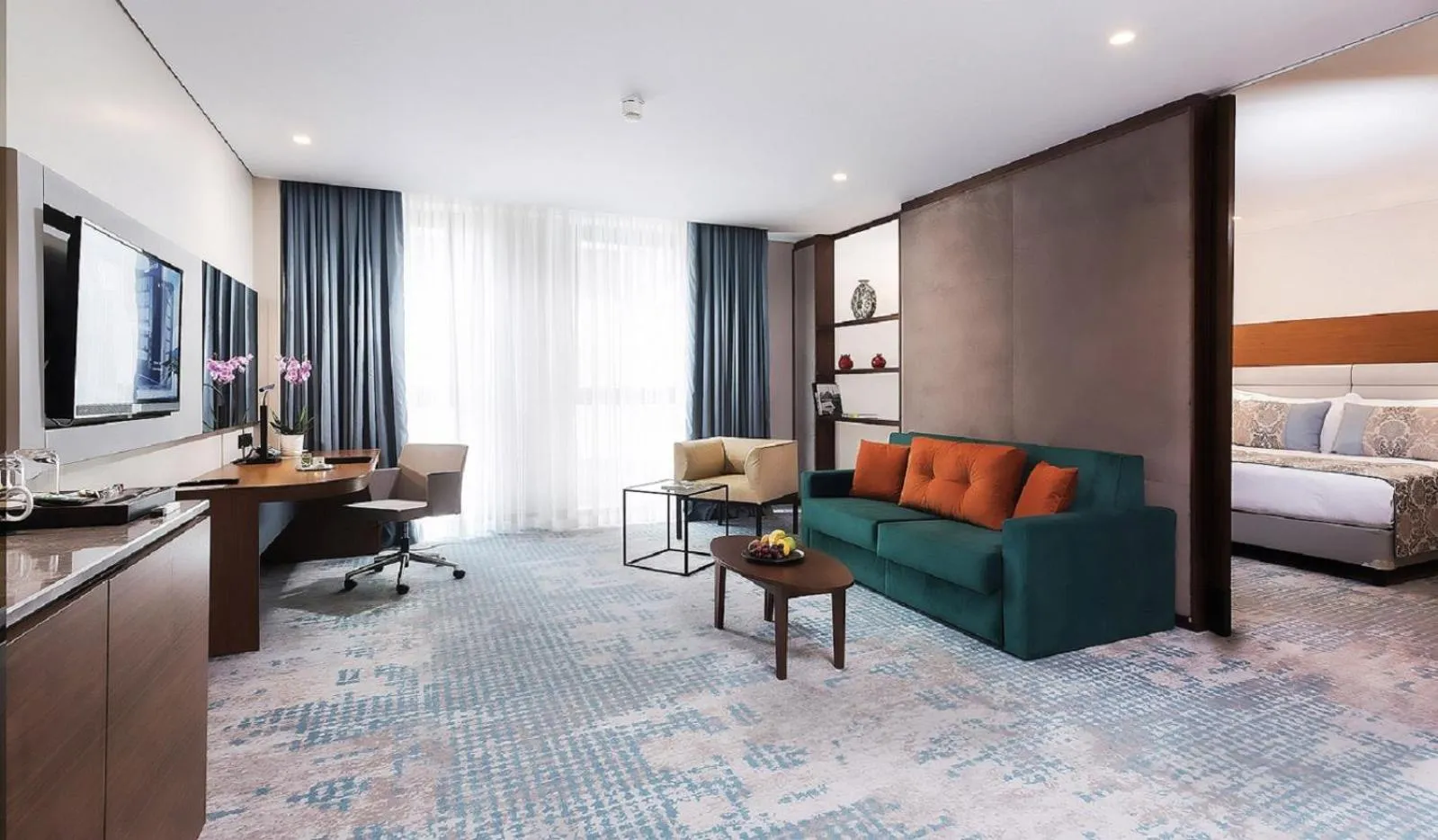 Living room, Bed in Dedeman Cizre Hotel