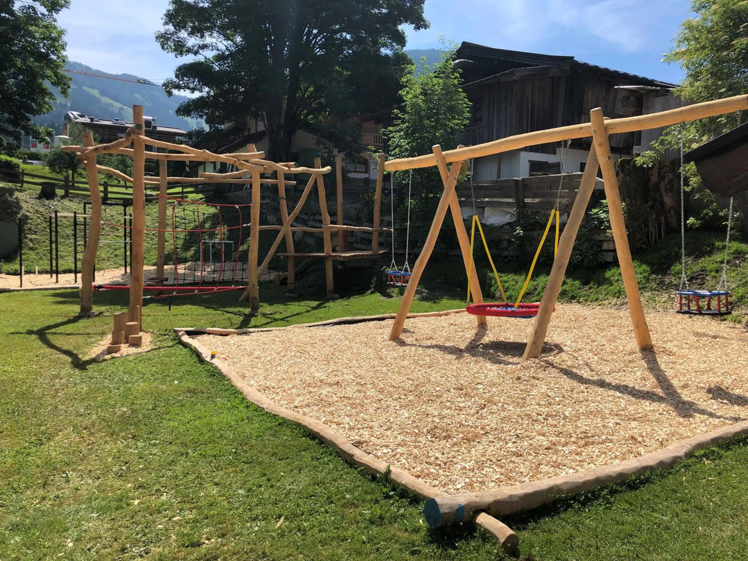 Children play ground in Lifesport Hotel Hechenmoos
