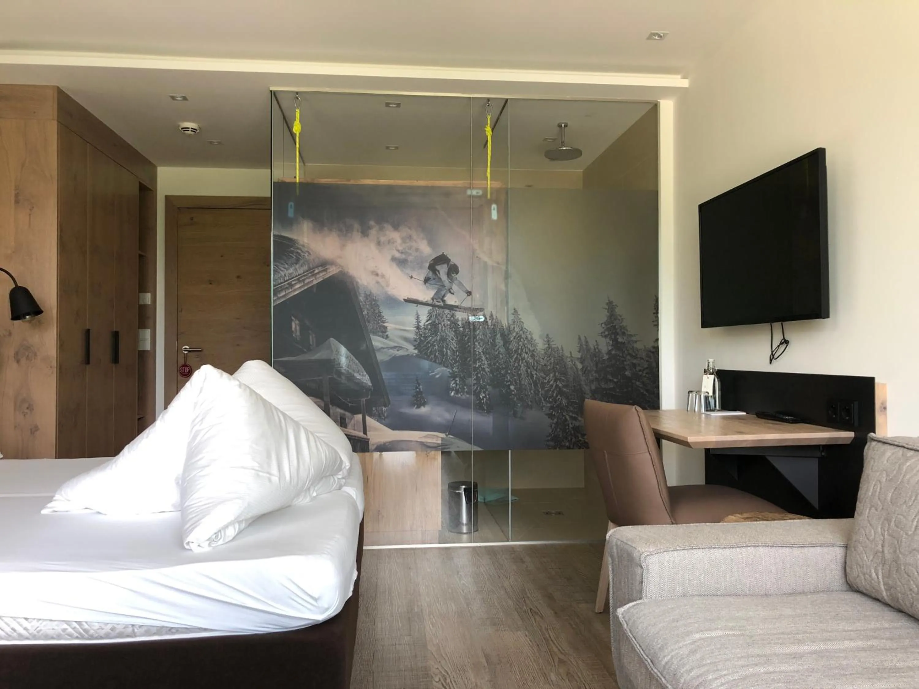 Bedroom in Lifesport Hotel Hechenmoos