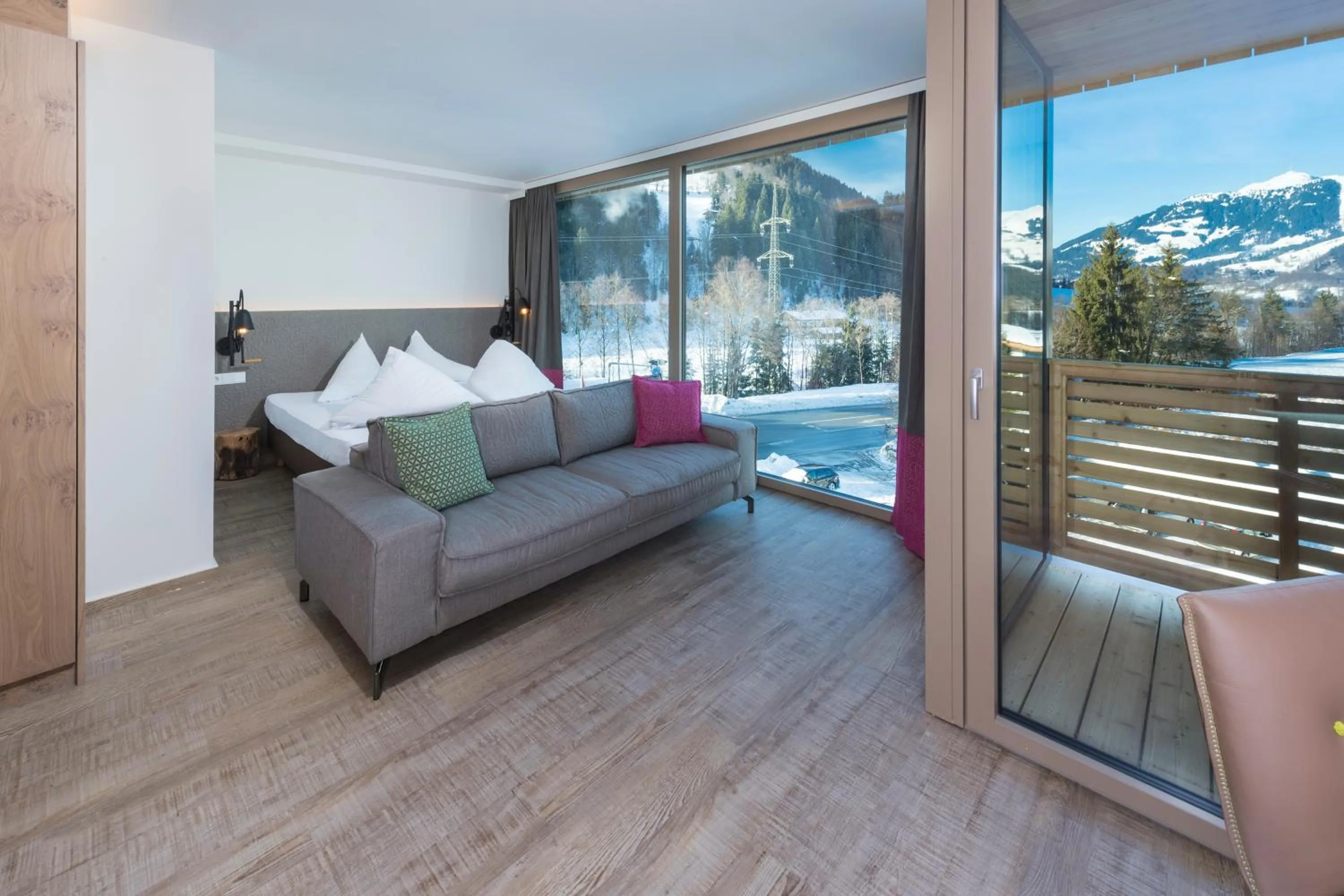 Bedroom in Lifesport Hotel Hechenmoos