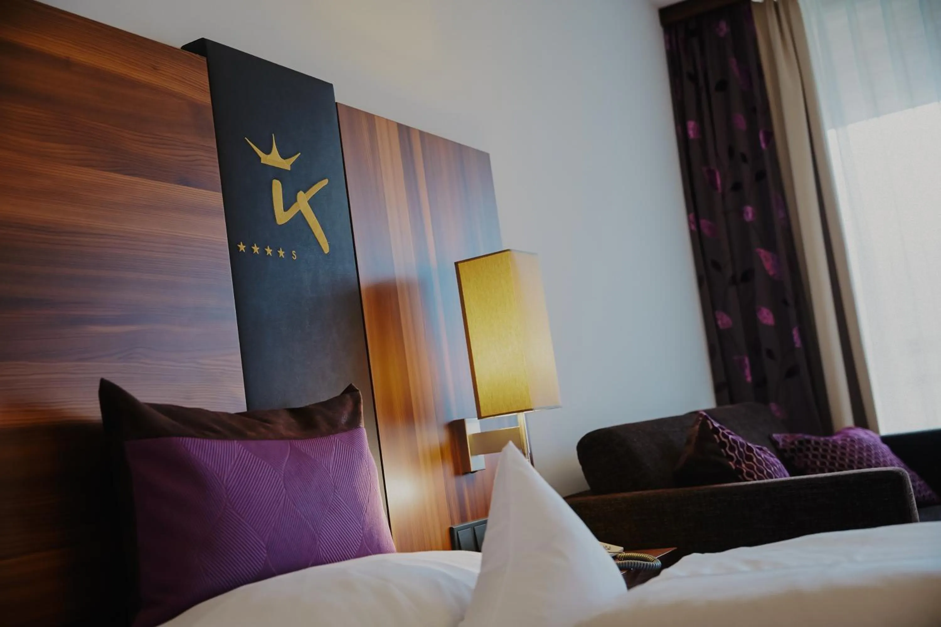 Decorative detail, Bed in Das Kronthaler - Adults only