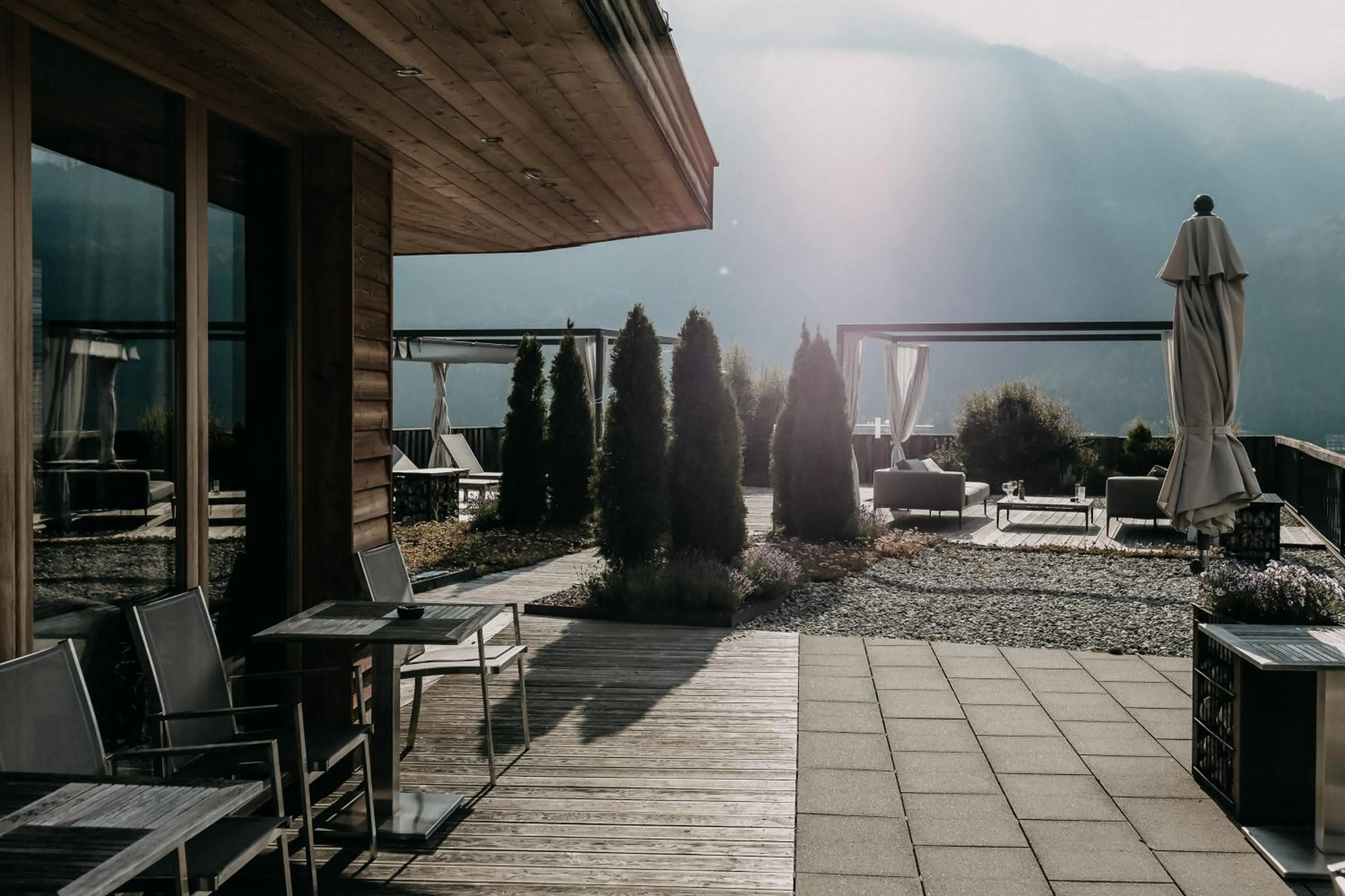 Balcony/Terrace in Das Kronthaler - Adults only