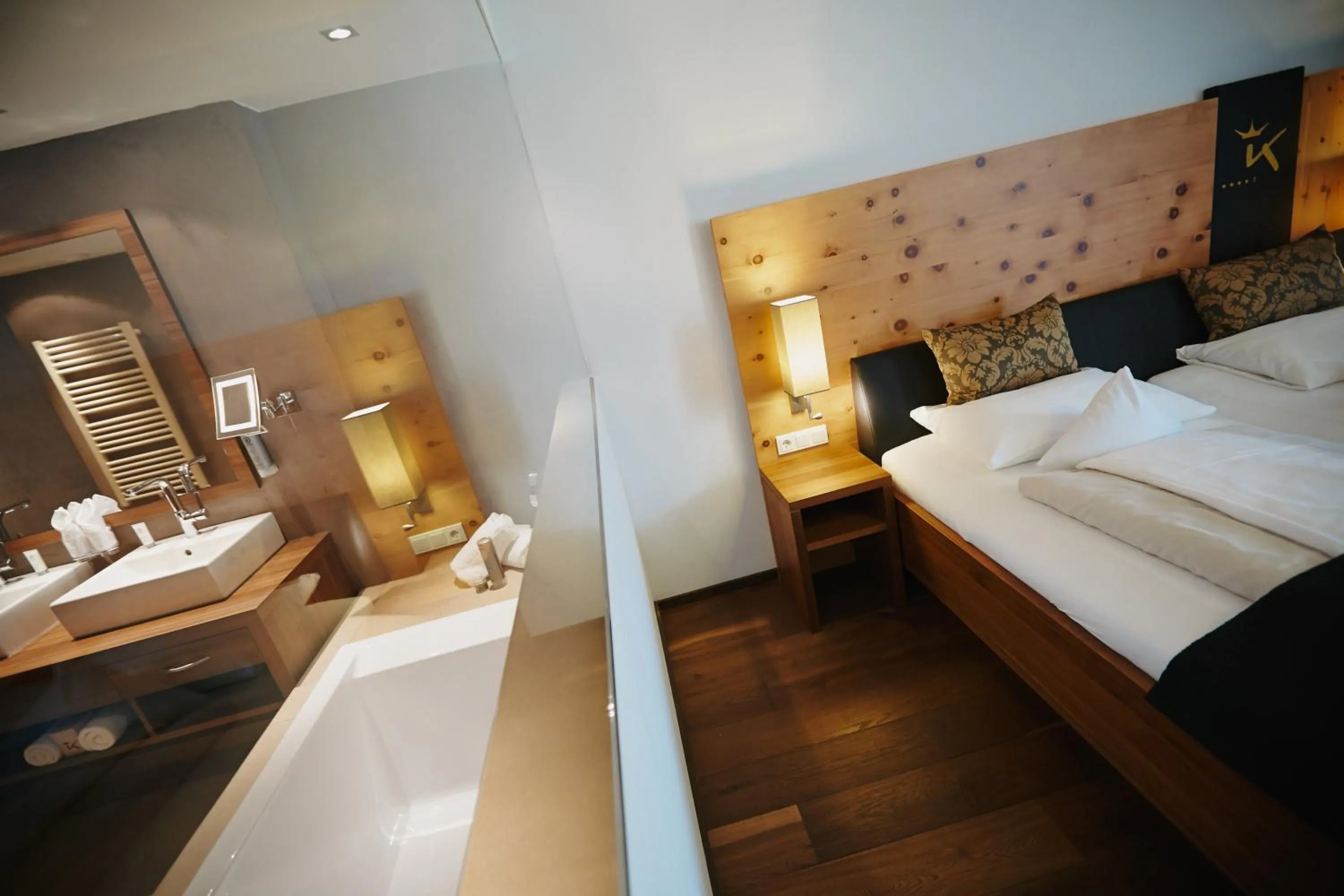 Photo of the whole room, Bed in Das Kronthaler - Adults only