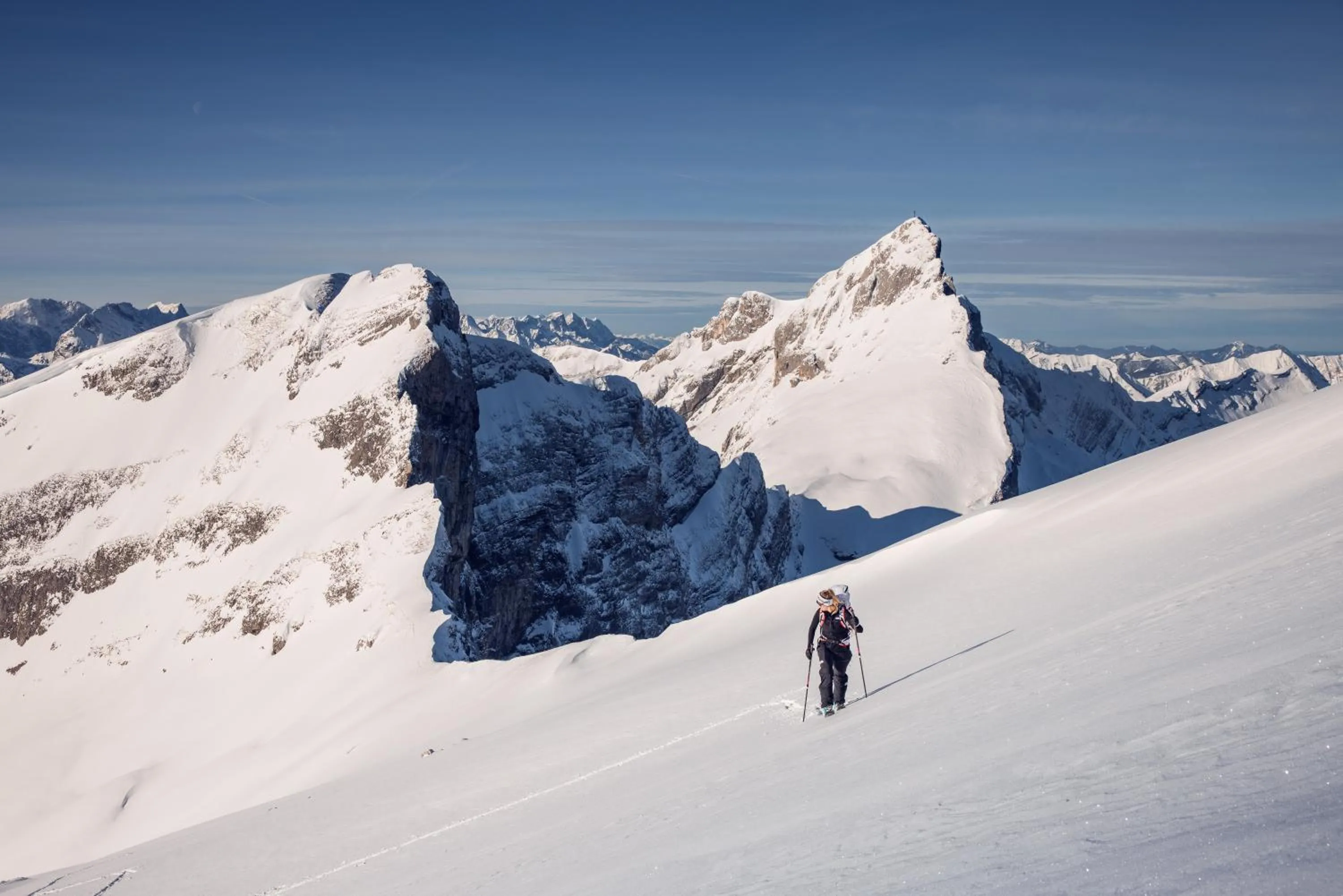 Skiing in Das Kronthaler - Adults only