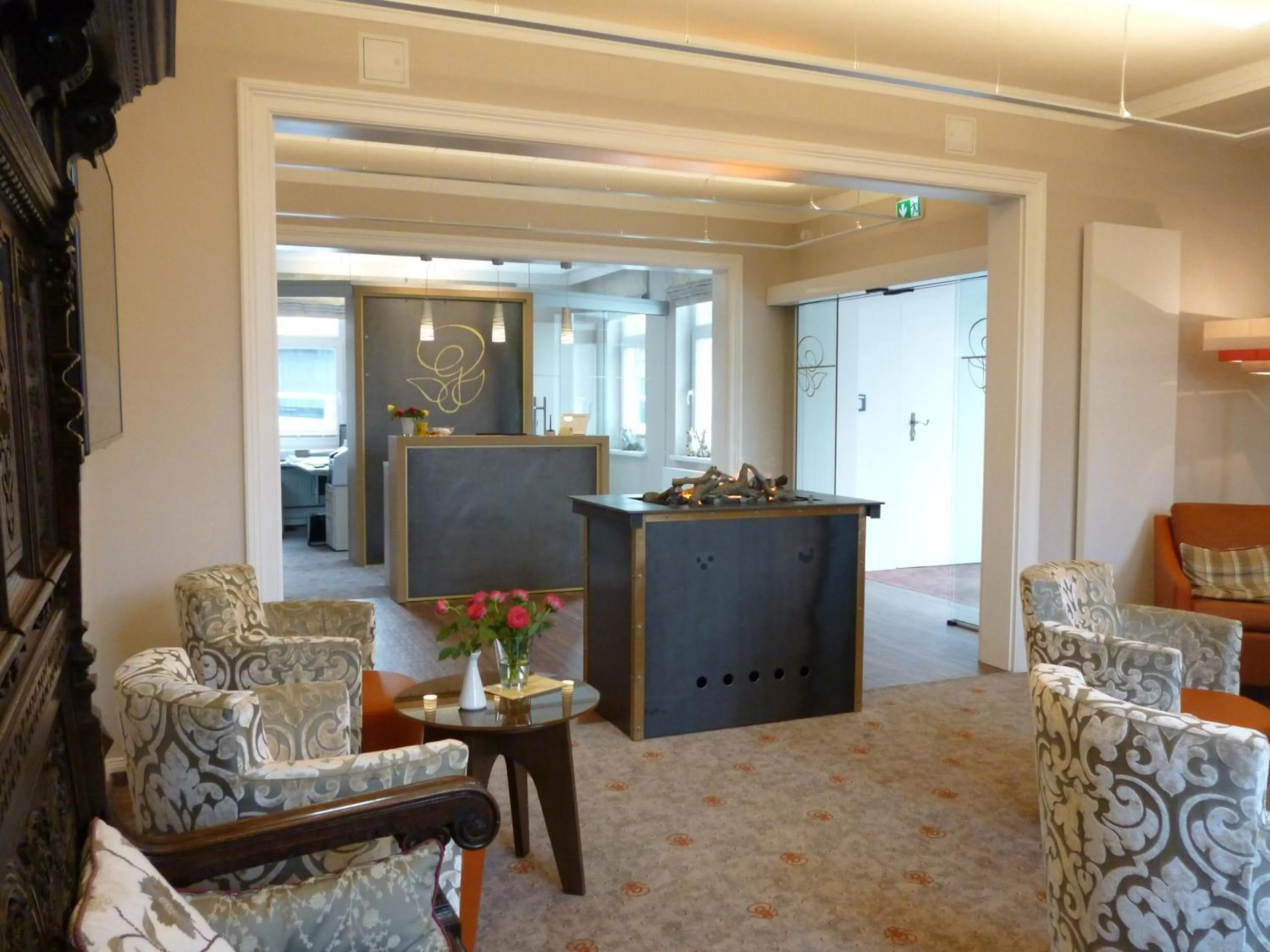Lobby or reception in Hotel Gödecke