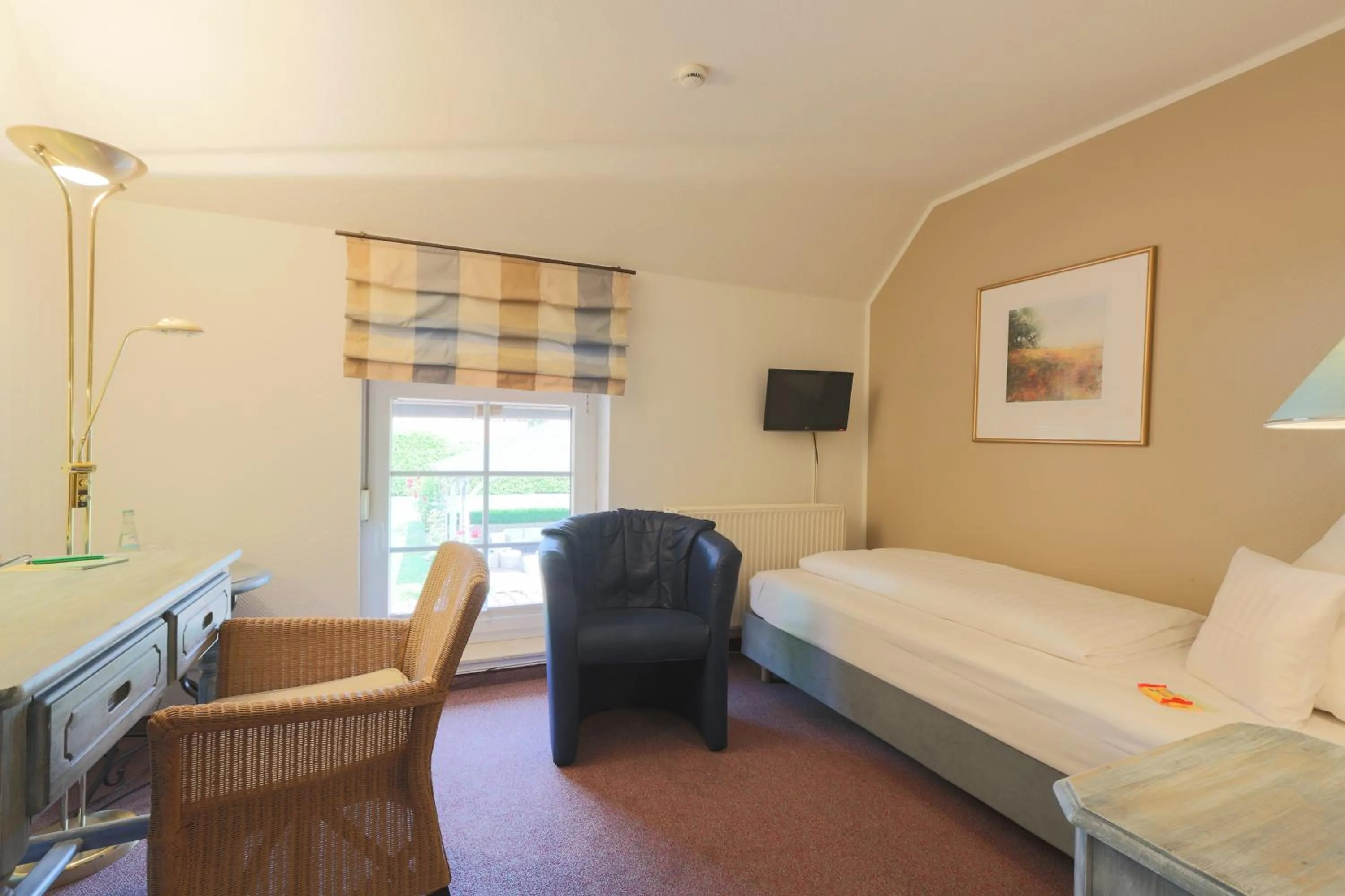 Bed in Hotel Gödecke