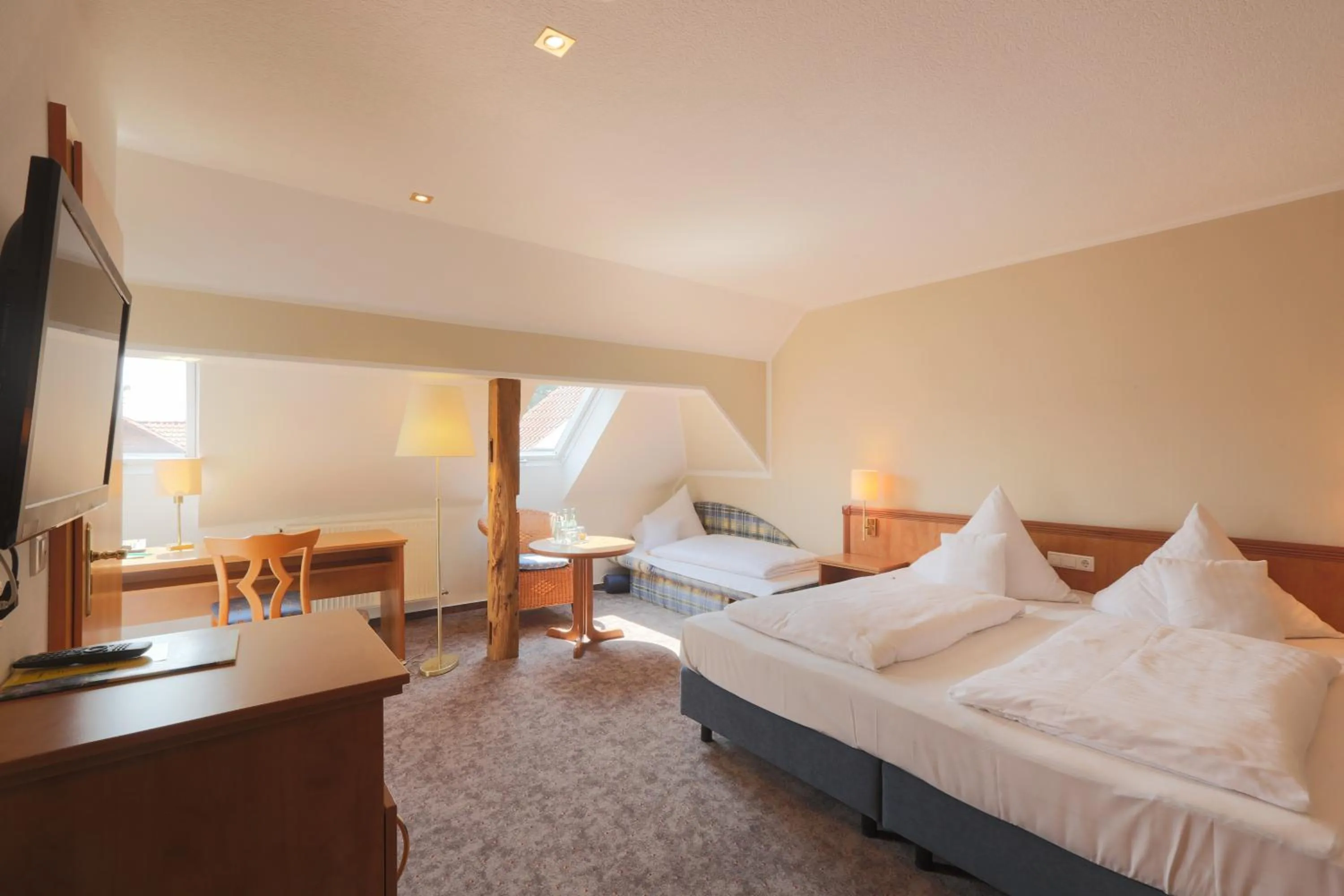 Bed in Hotel Gödecke