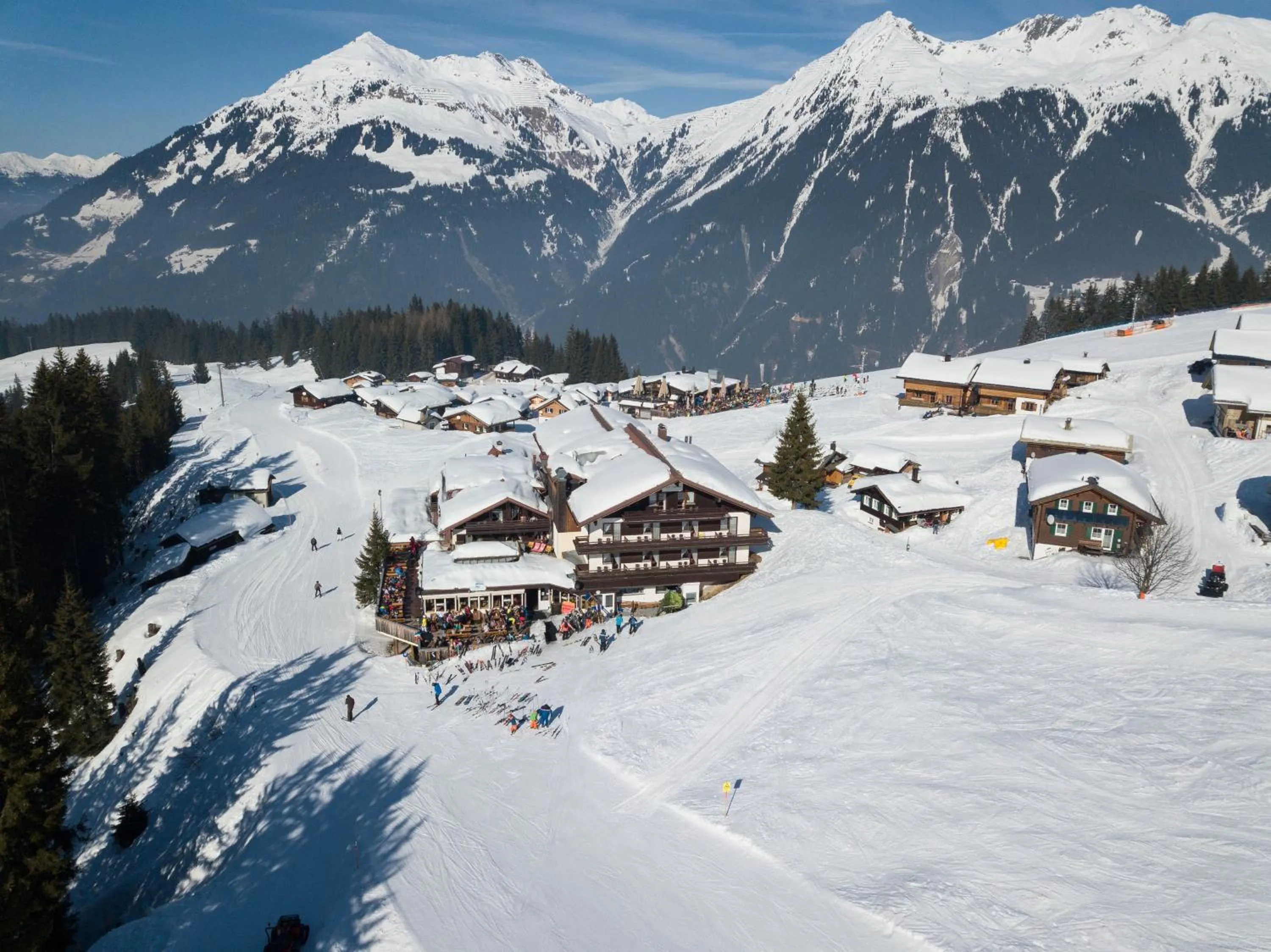 Restaurant/places to eat in T3 Alpenhotel Garfrescha